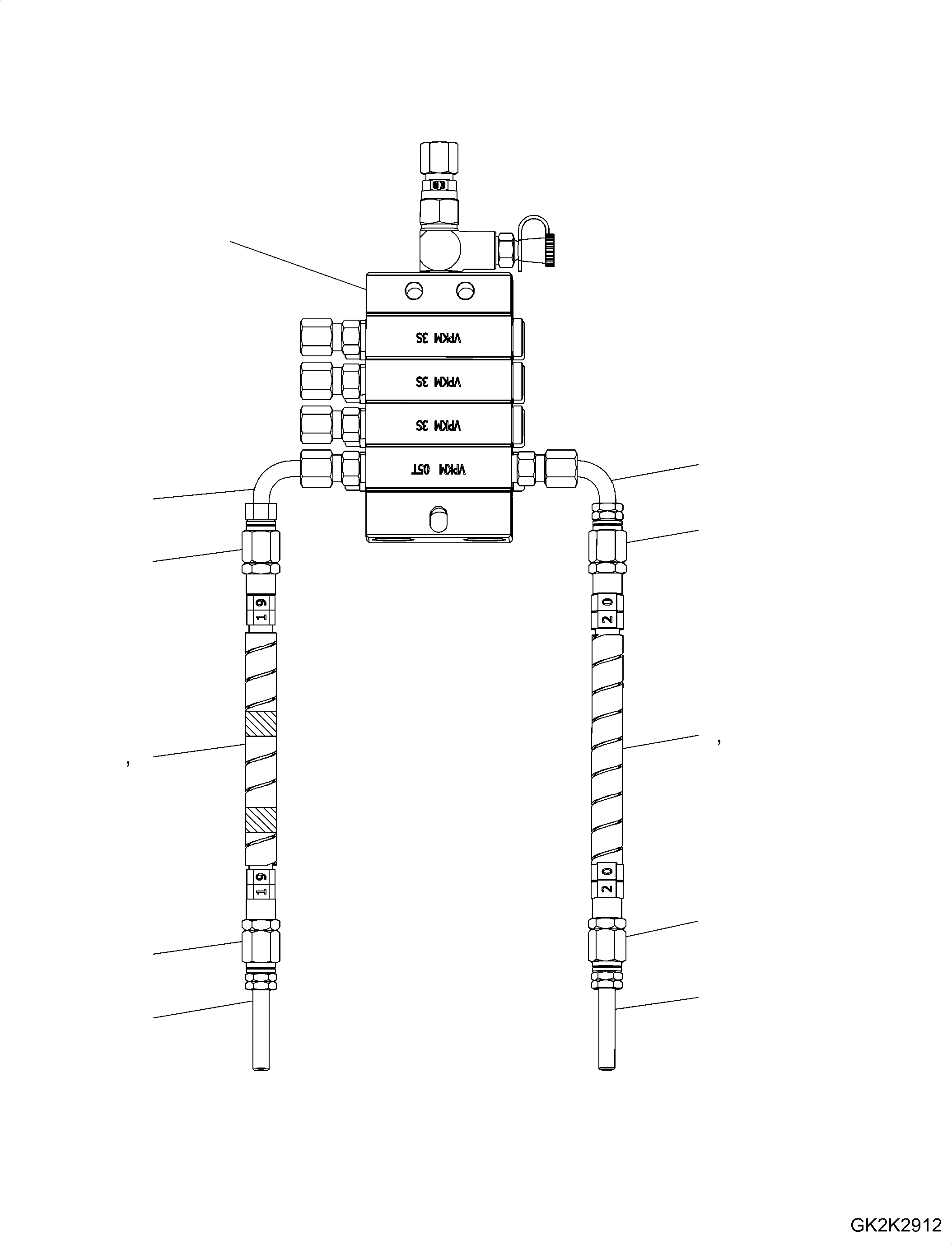 Feeder Assembly 421-S95-8841 KOMATSU