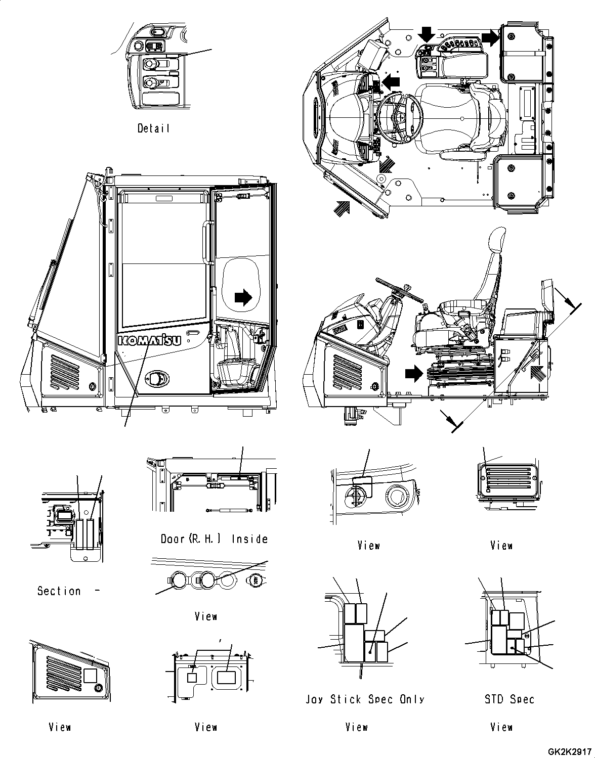 Plate, Fuse 2 421-93-H3300 KOMATSU