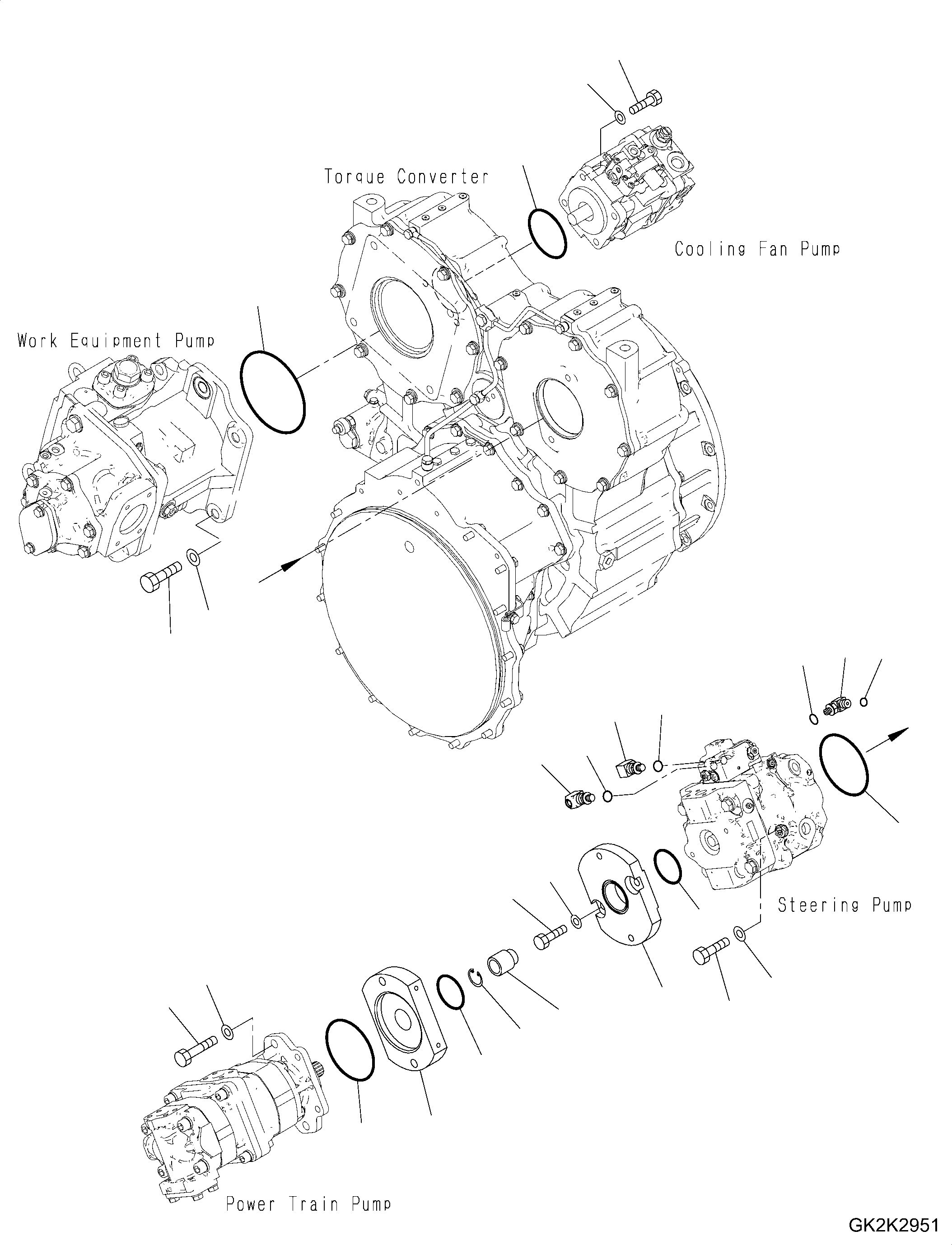 Пластина 425-62-44561 KOMATSU