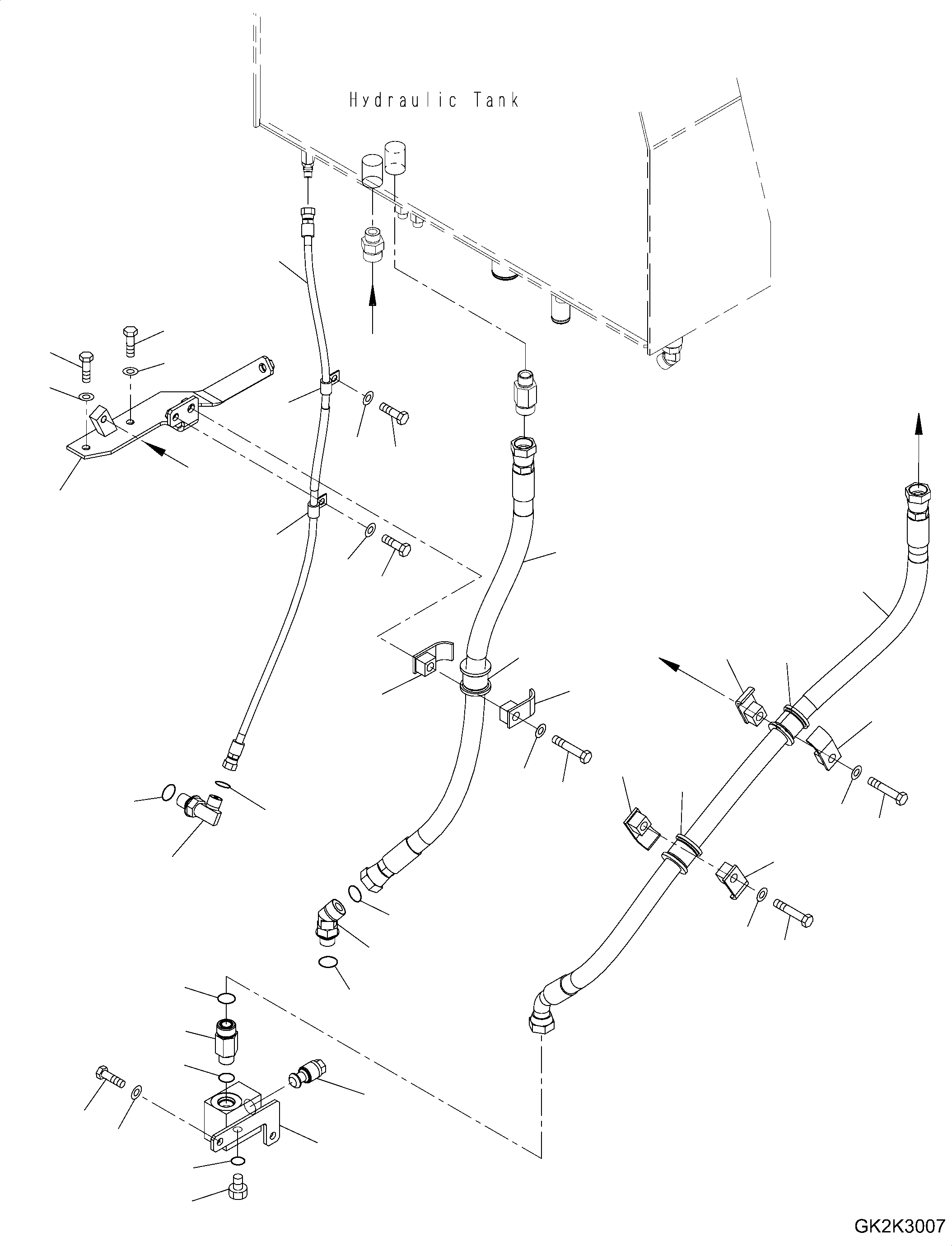 Блок 419-62-62352 KOMATSU