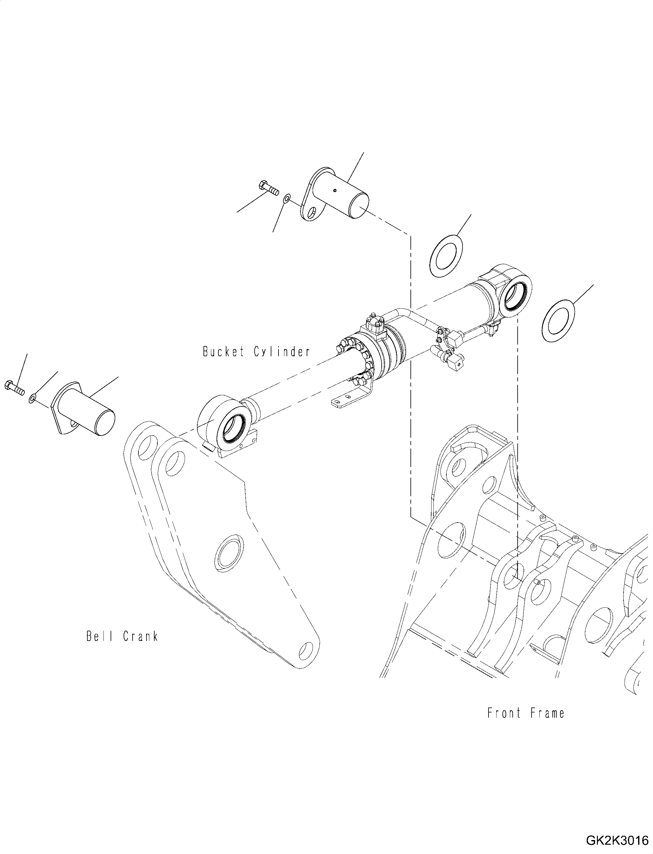 Палец 418-T80-5380 KOMATSU