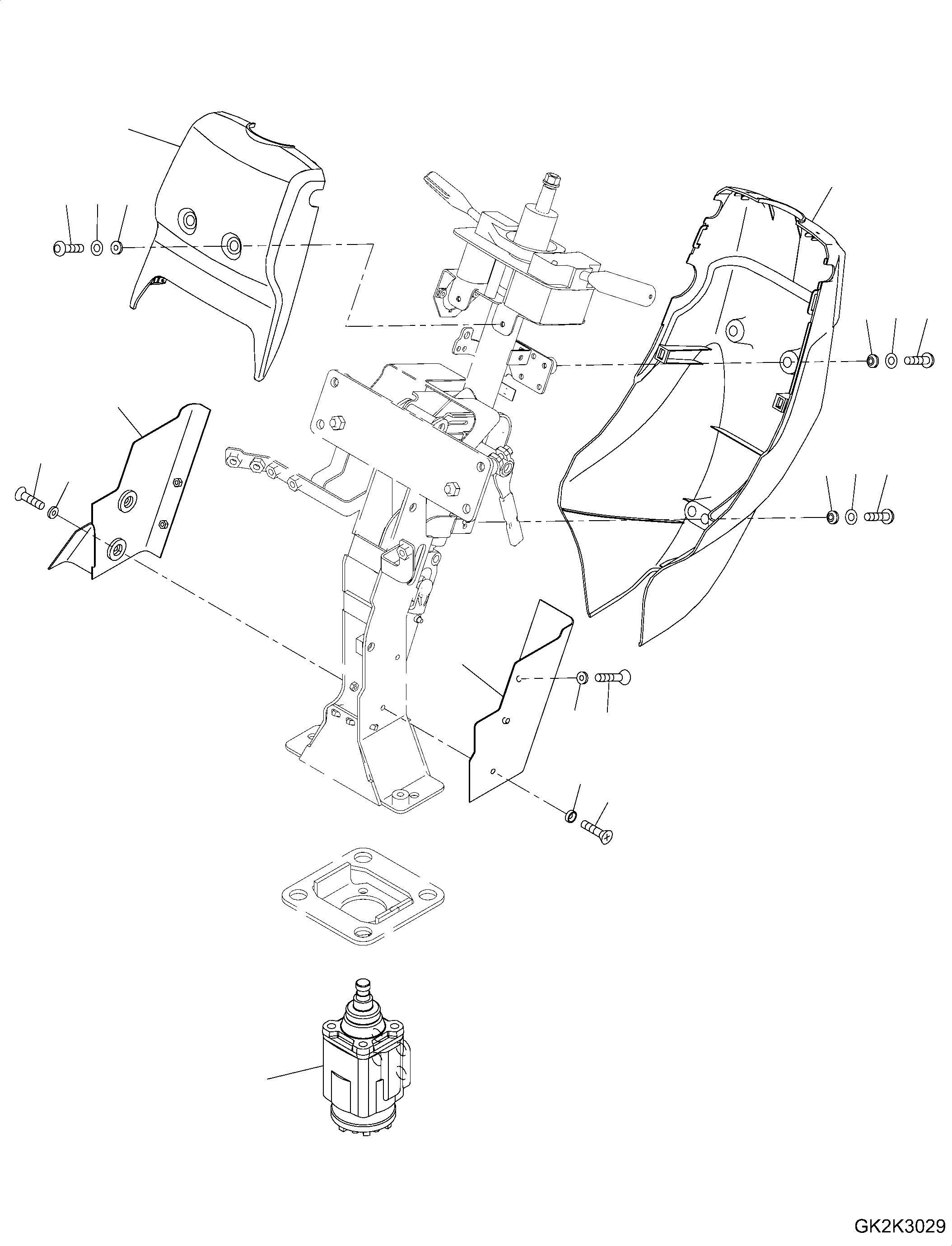Orbitrol Steering Control Assembly 425-64-51100 KOMATSU