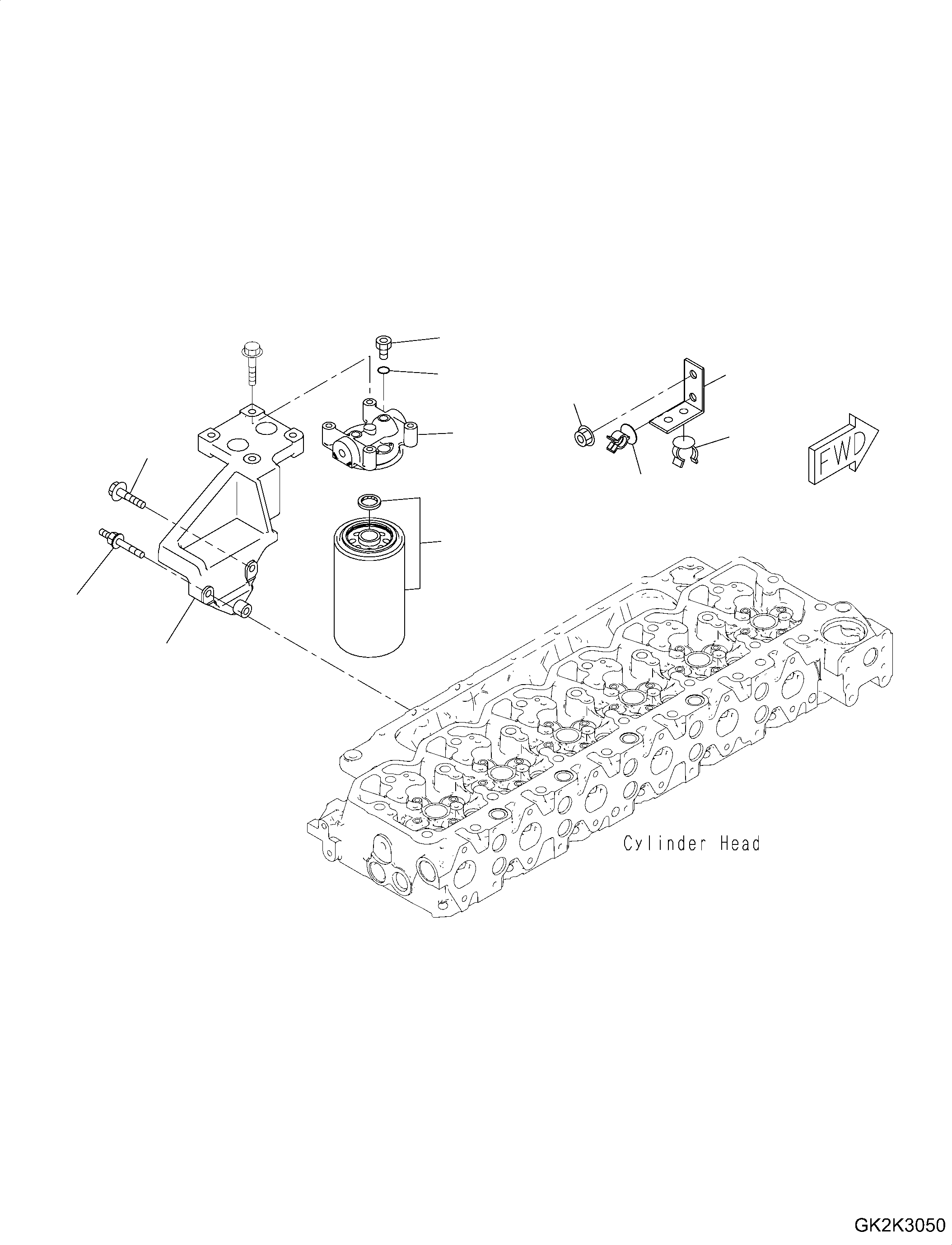 Support, Filter CU5262090 KOMATSU