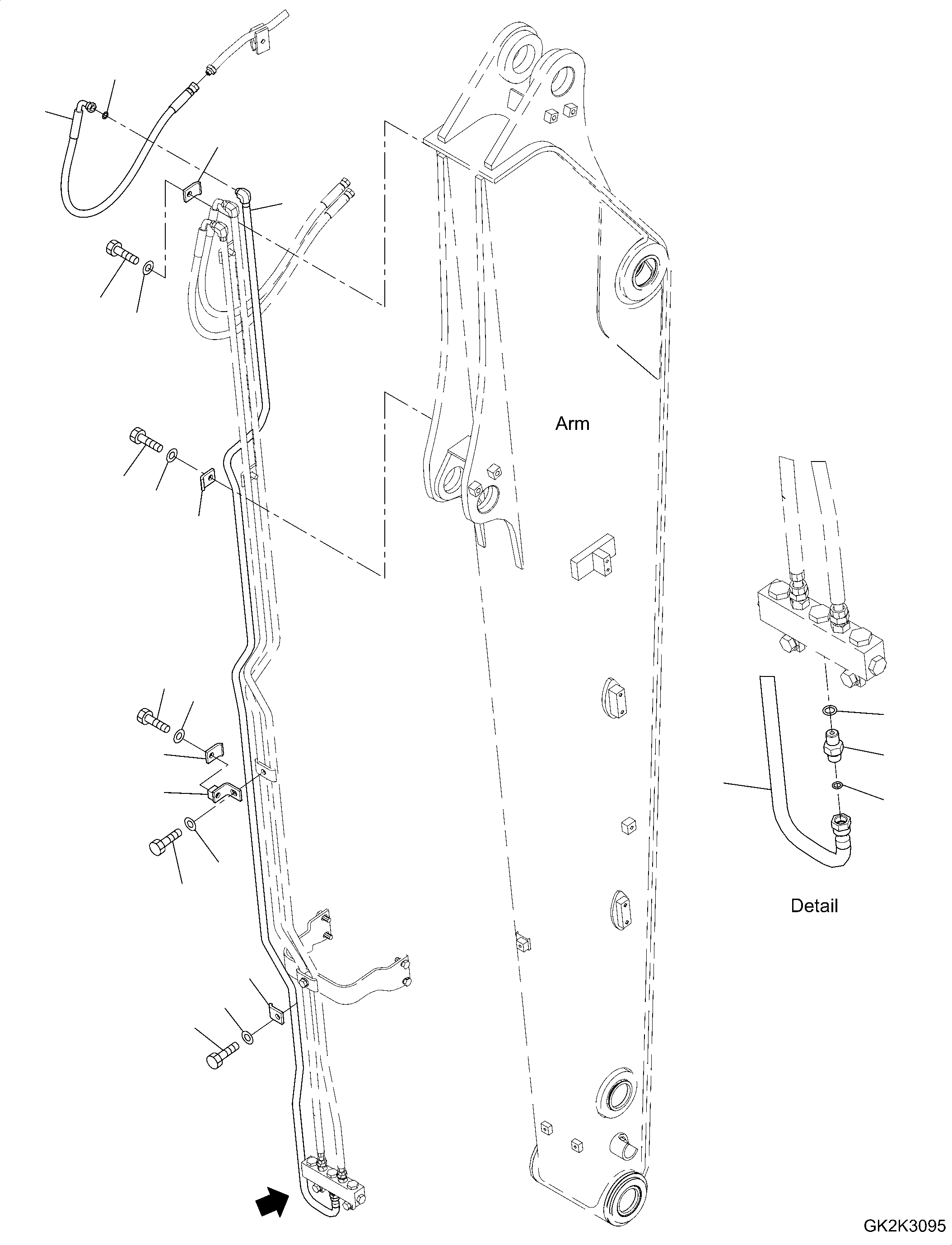Шланг 02778-202A7 KOMATSU