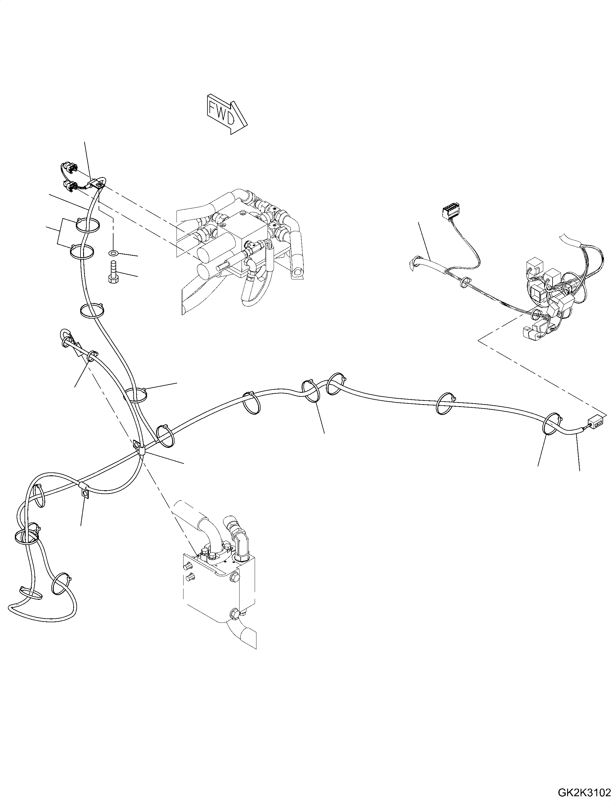 Жгут проводов 20G-06-51640 KOMATSU