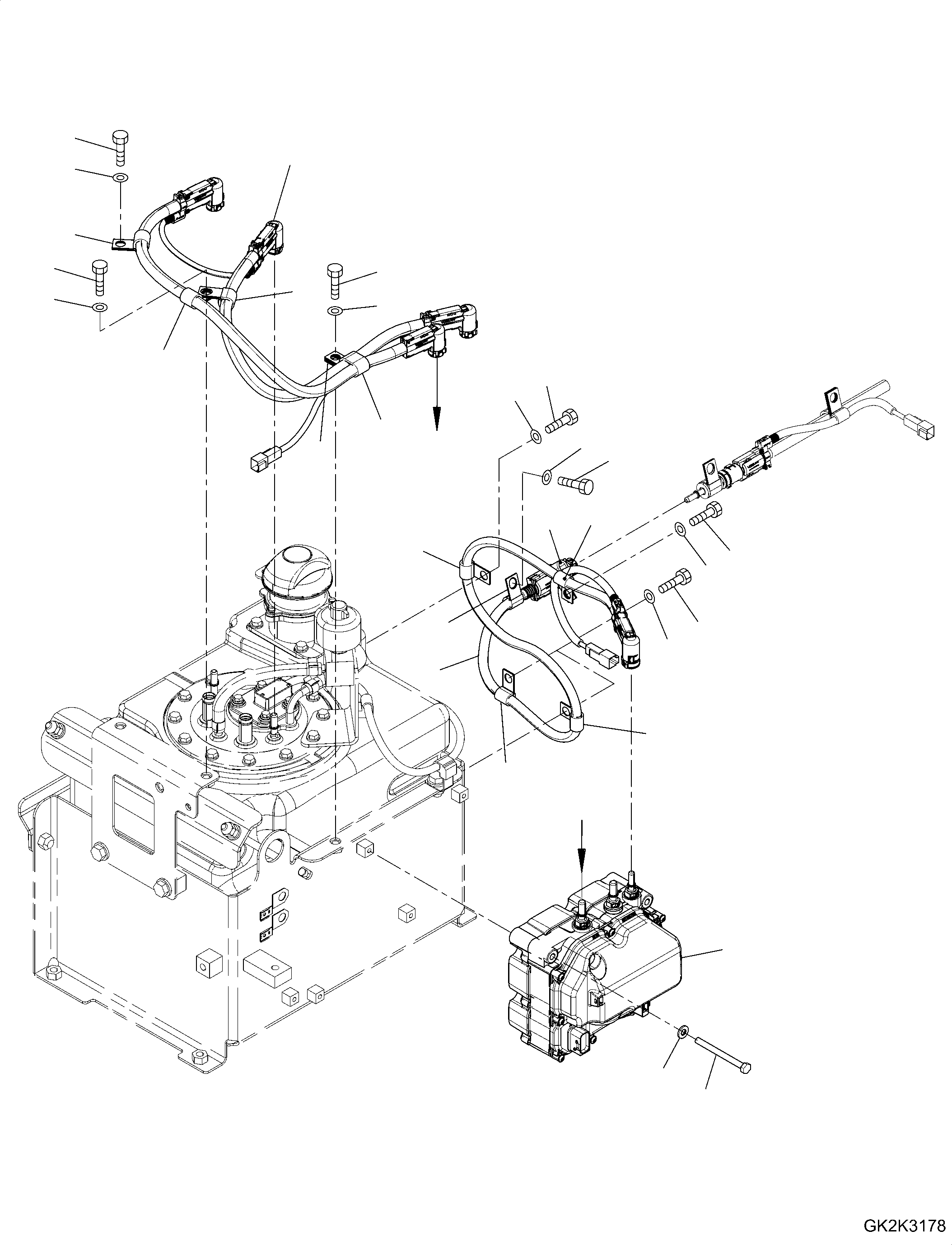 Шланг 20J-01-62311 KOMATSU
