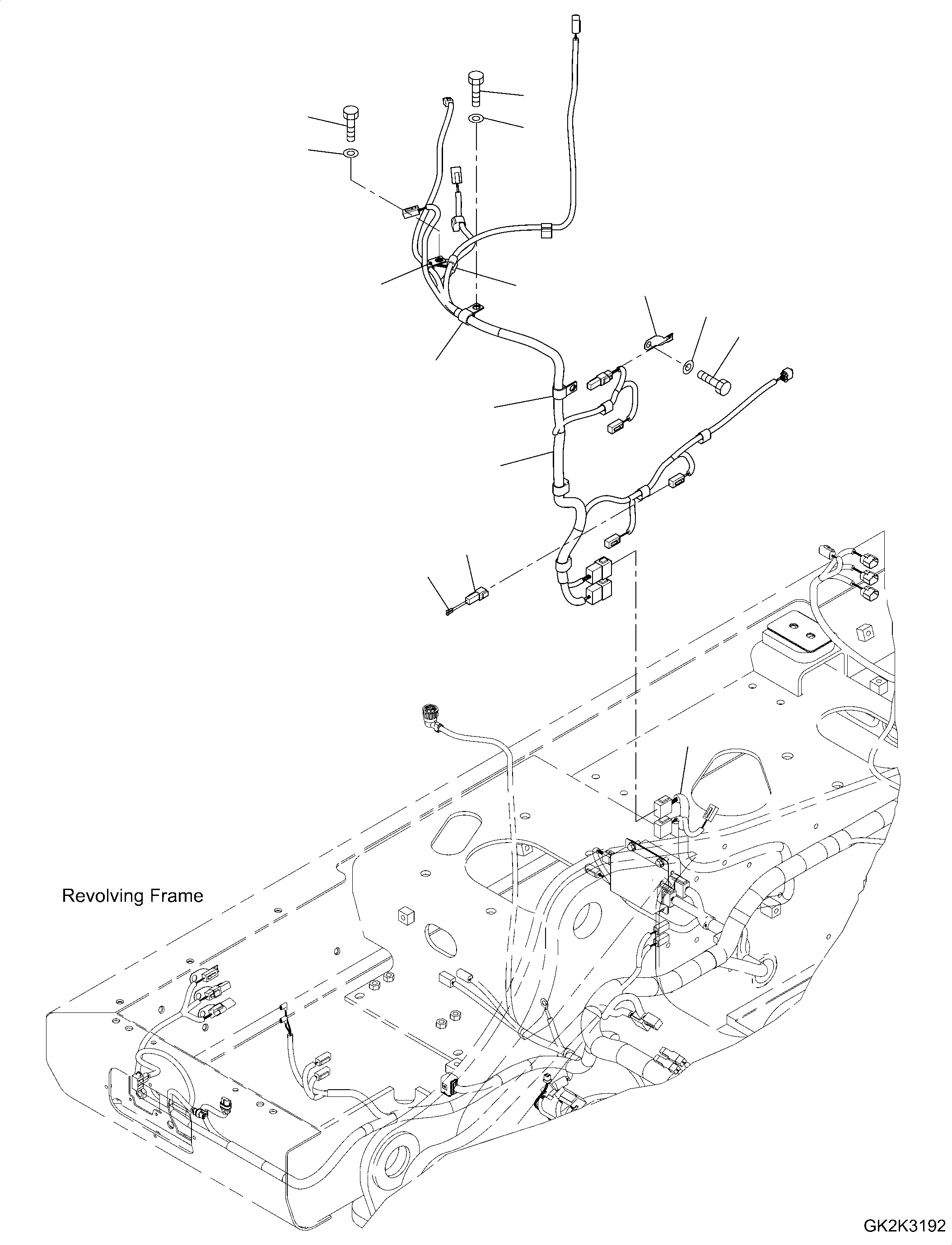 Wiring Harness, Fuel Tank 20G-06-61152 KOMATSU