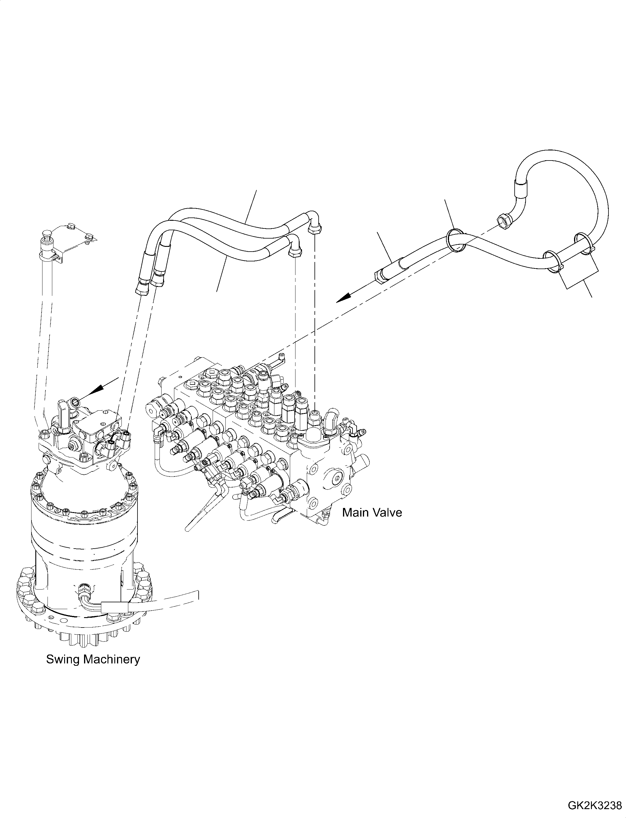 Шланг 02775-00615 KOMATSU