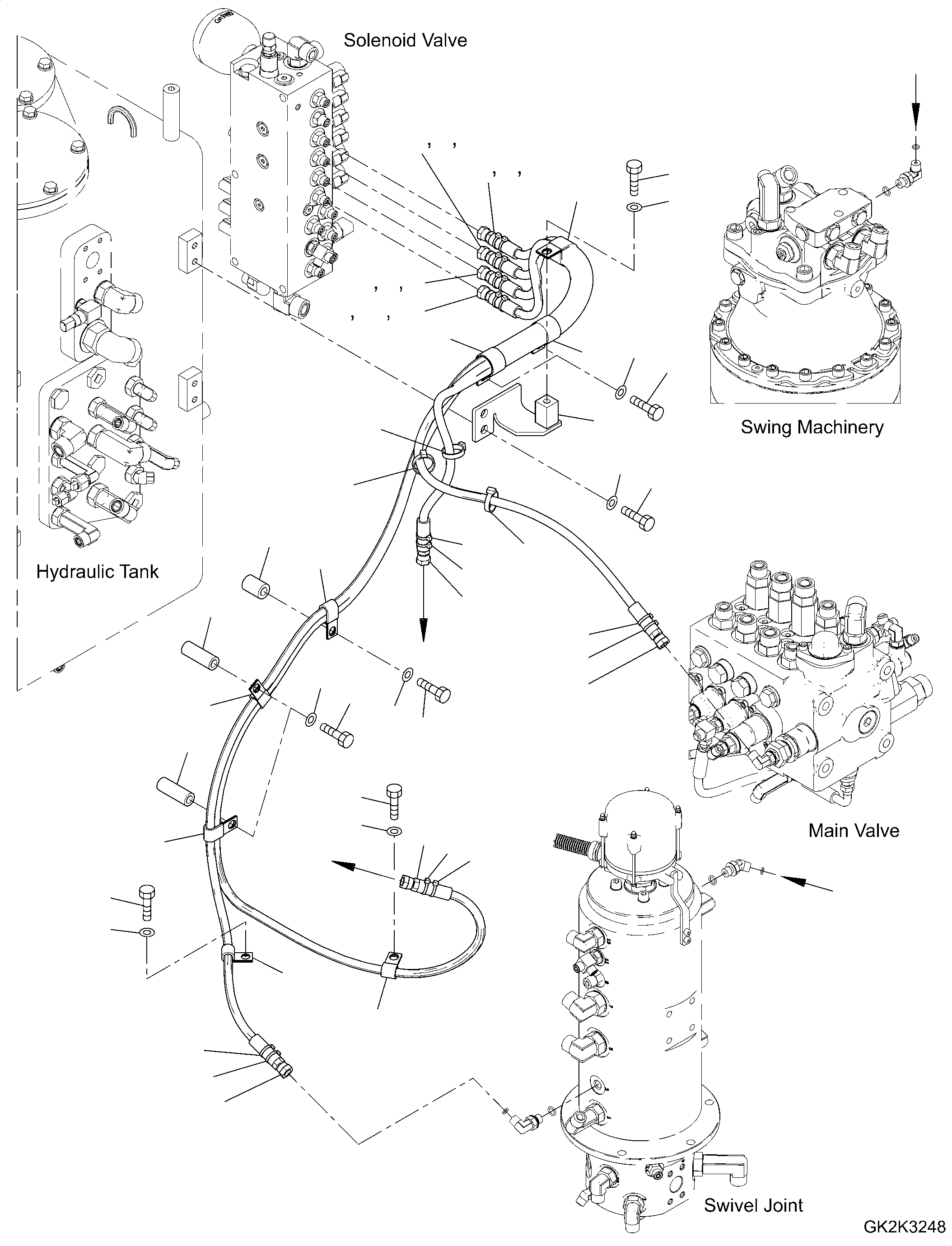 Шланг 02774-00221 KOMATSU