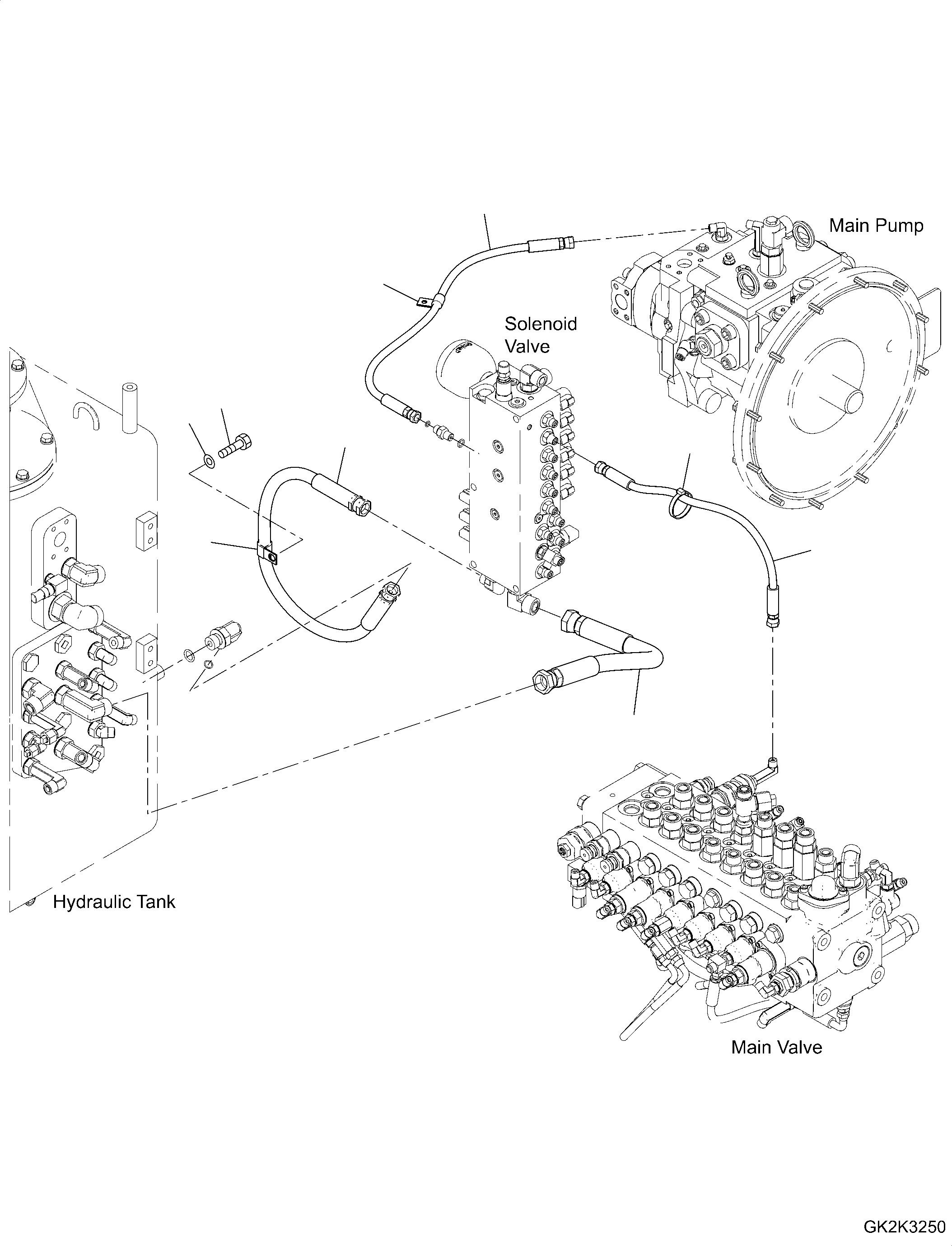 Шланг 02774-006A4 KOMATSU