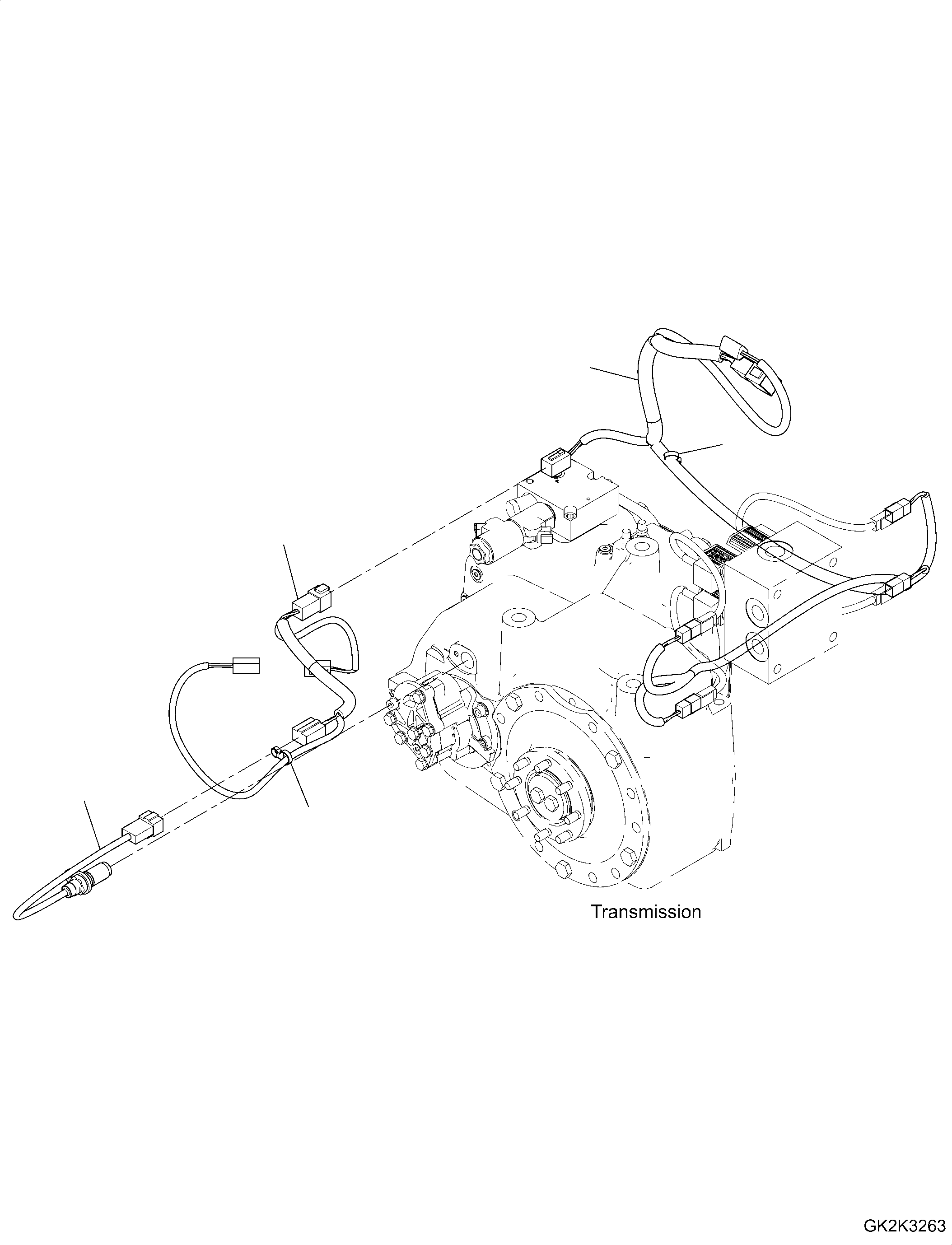 Жгут проводов 20J-06-62670 KOMATSU