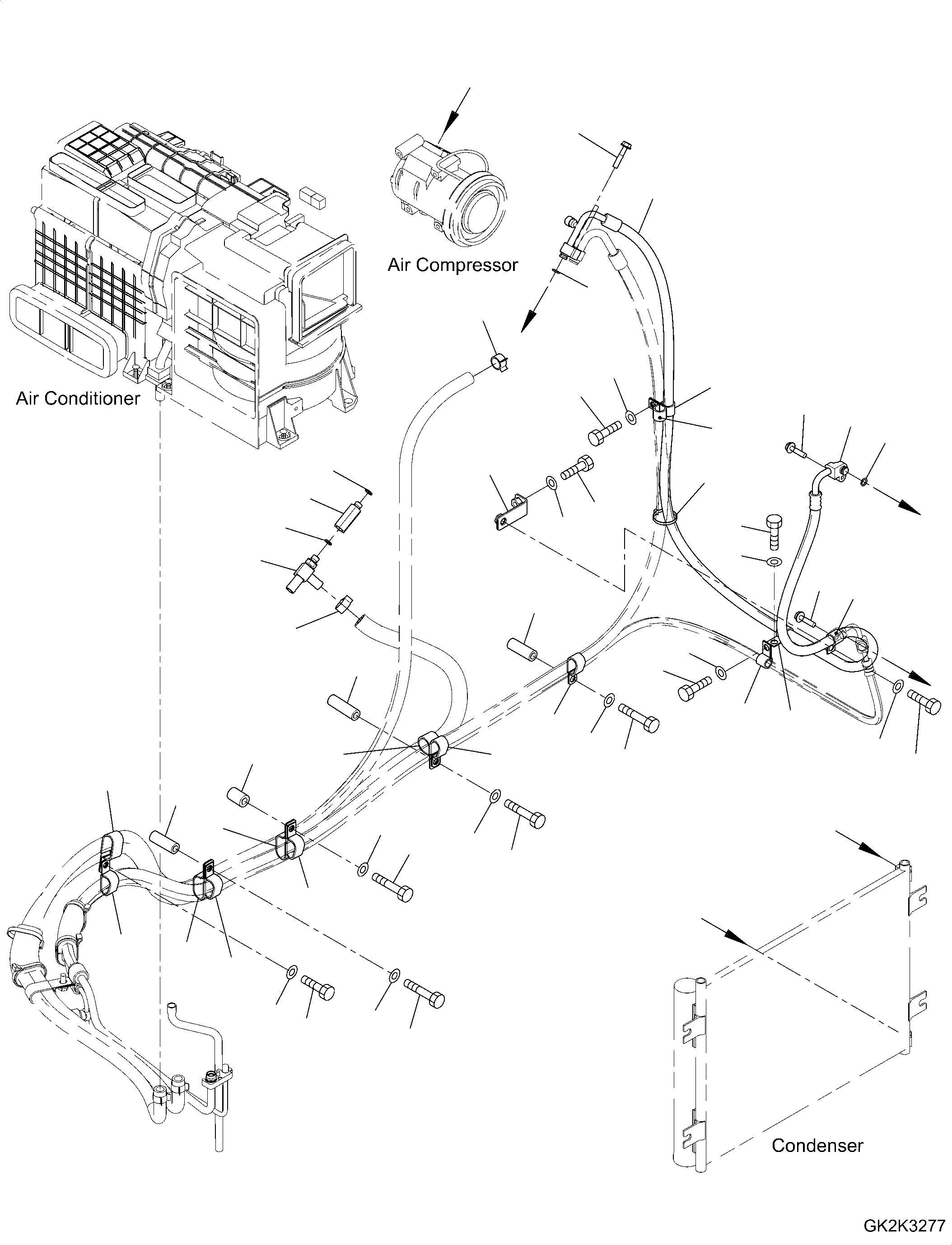 Переходник 2A6-01-12691 KOMATSU