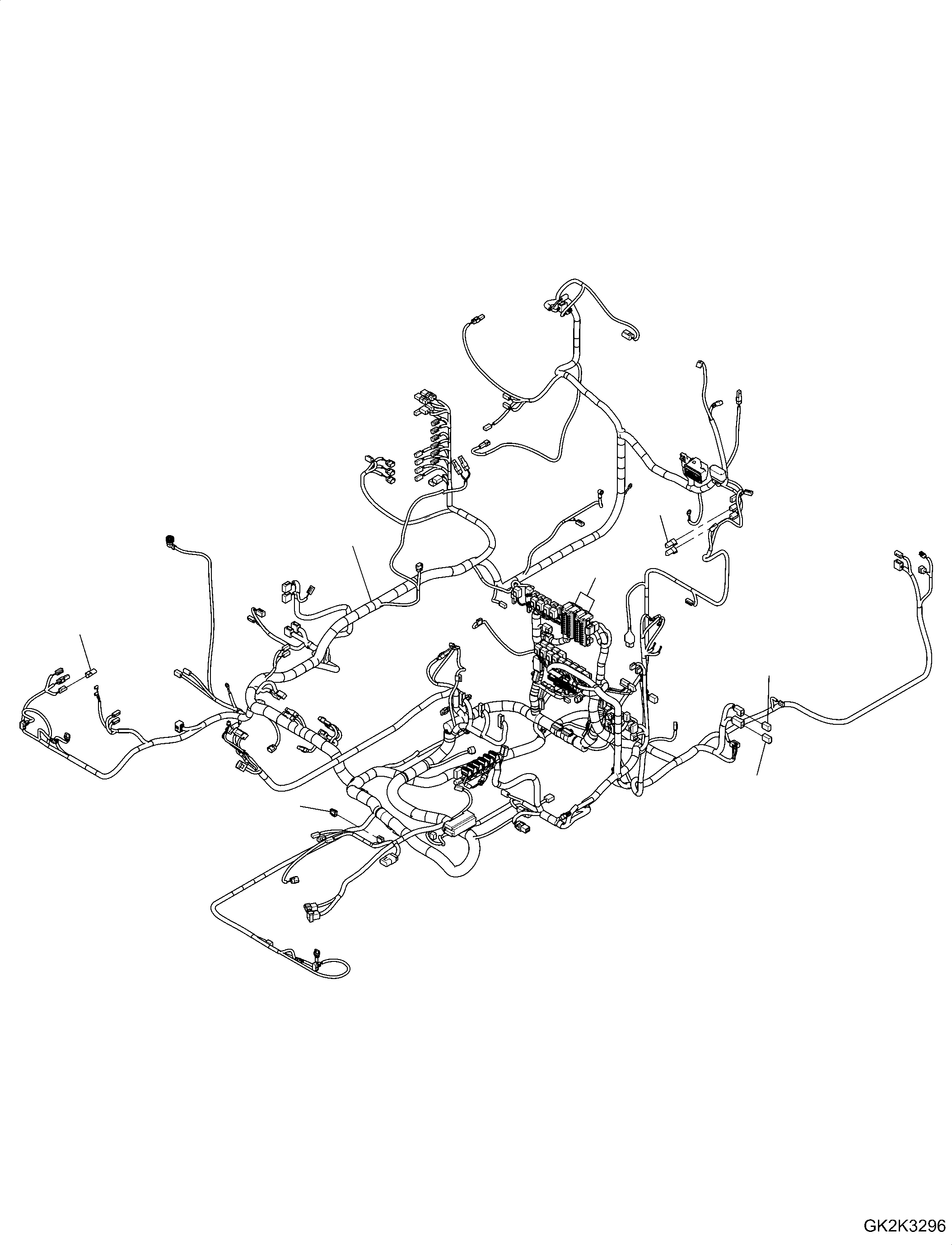 Wiring Harness, Main 20J-06-62632 KOMATSU