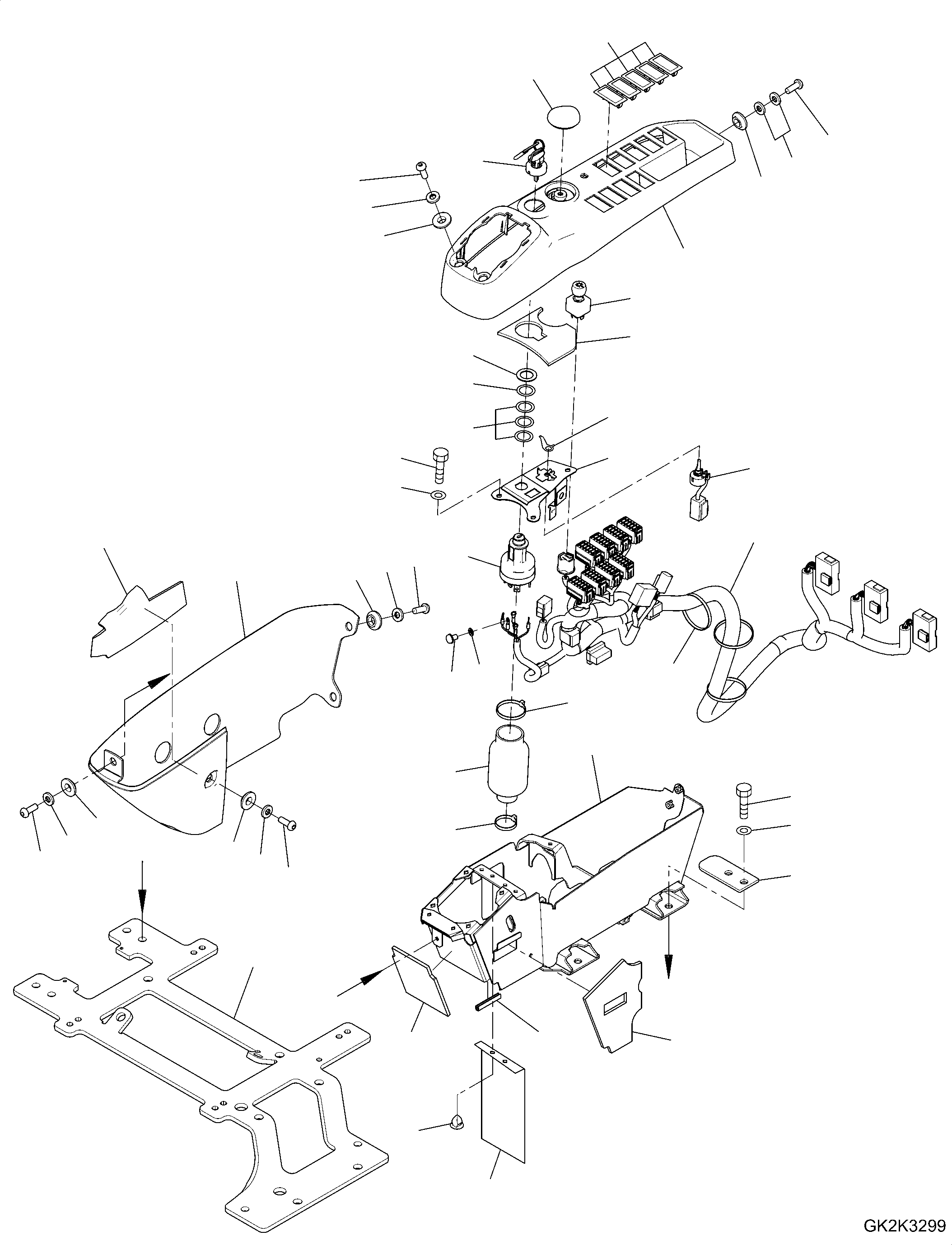 Wiring Harness, Switch 20J-06-61144 KOMATSU