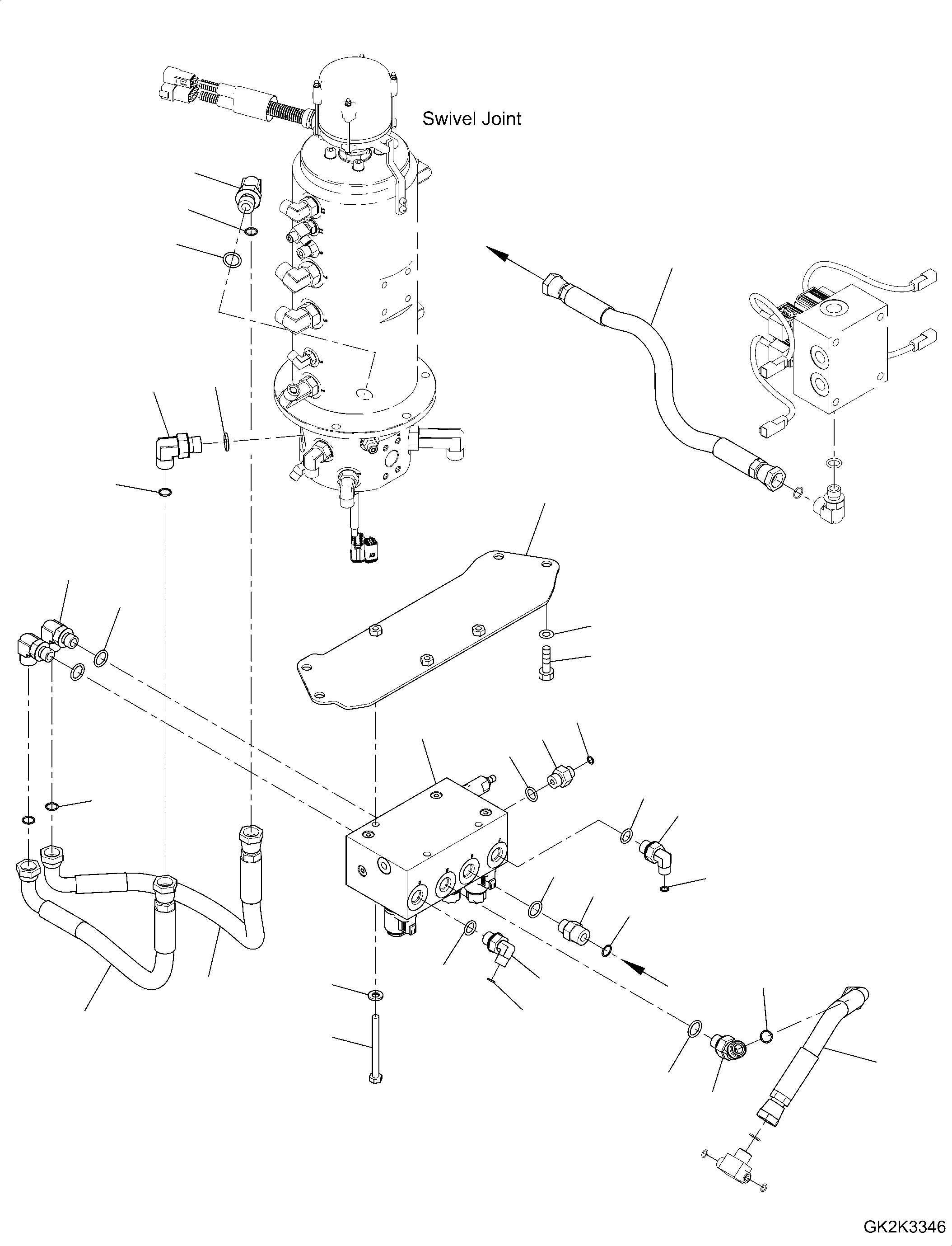 шланг 02777-005A5 KOMATSU
