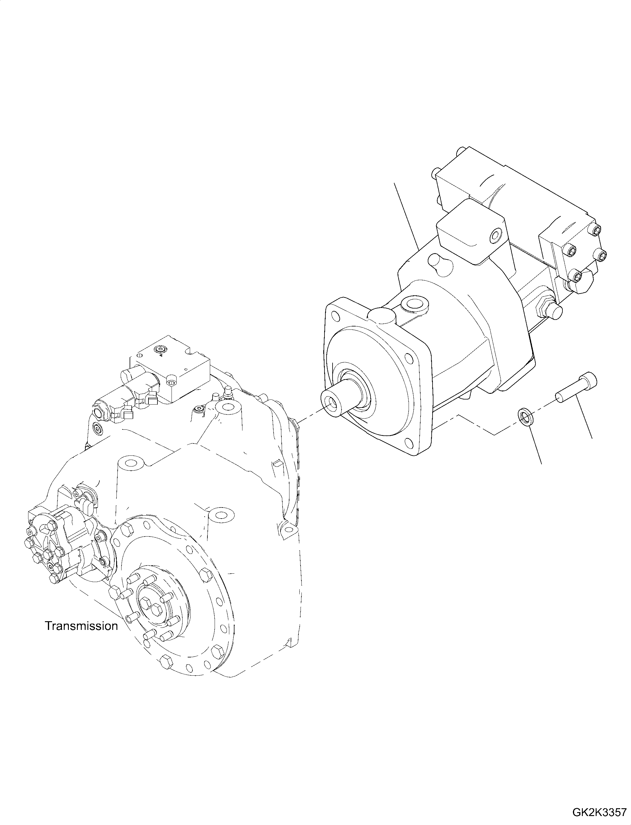 Болт 01252-A1655 KOMATSU