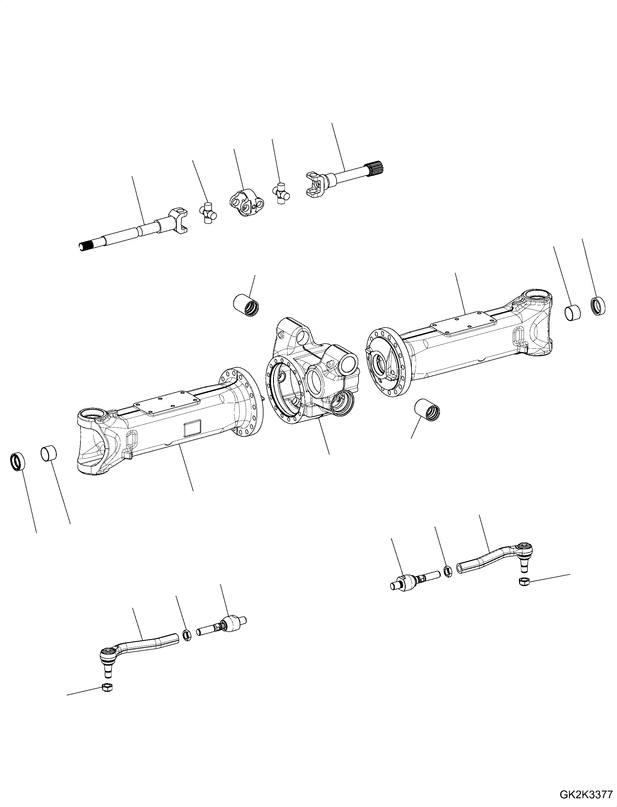 Гайка ZF0501320732 KOMATSU