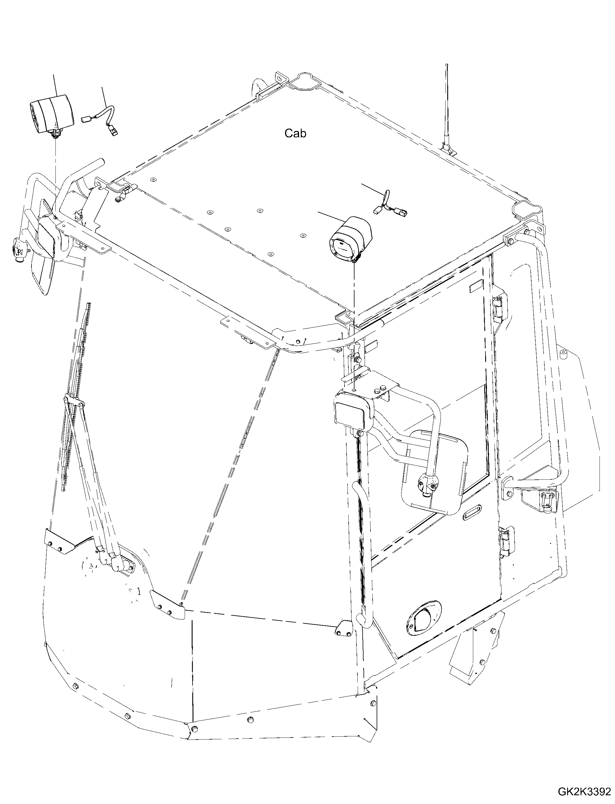 Жгут проводов 418-06-H6410 KOMATSU