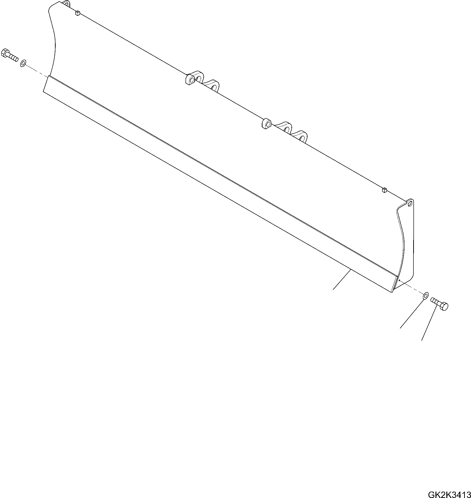 Blade Assembly 20E-910-6710 KOMATSU
