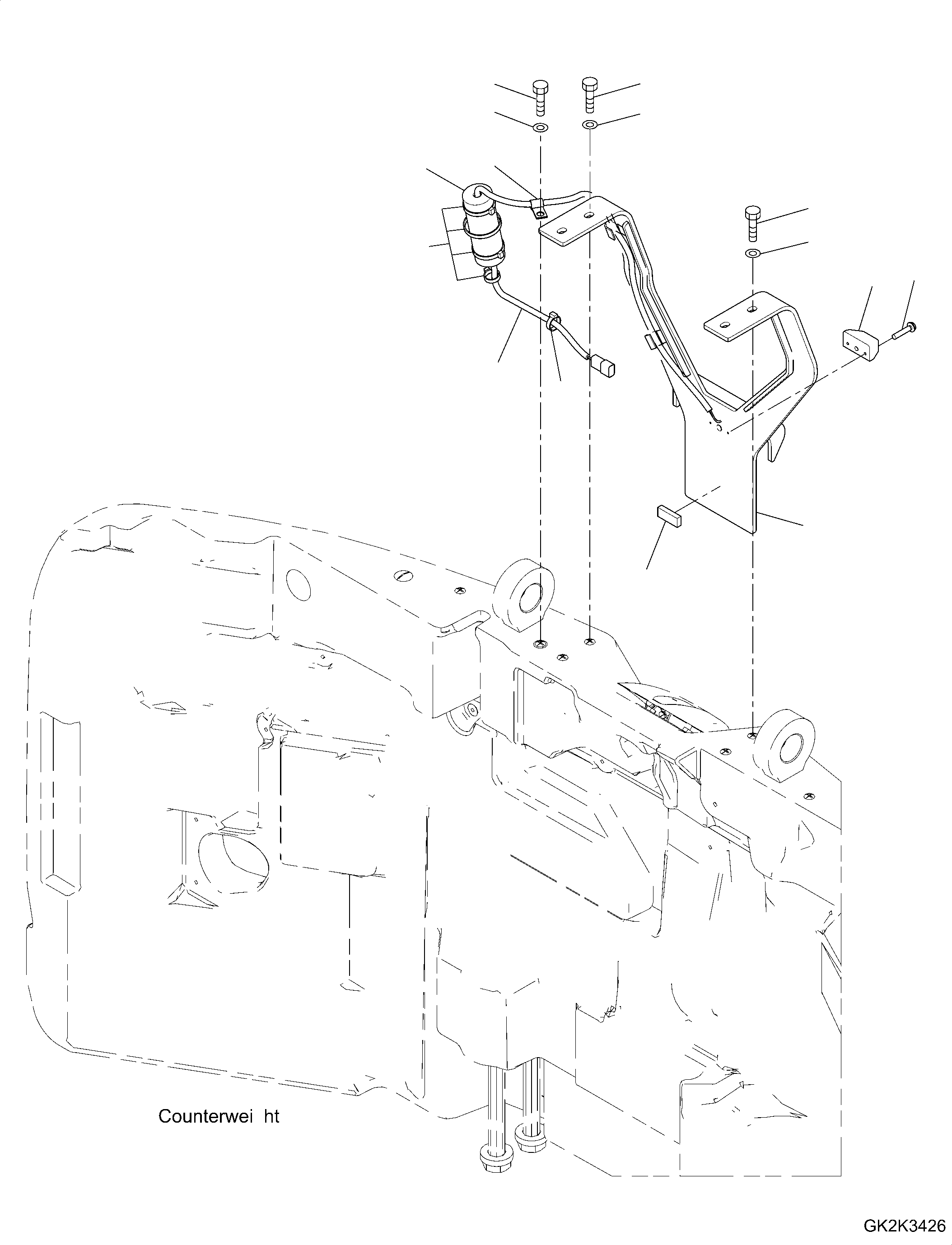 Резиновый элемент 417-06-H1130 KOMATSU