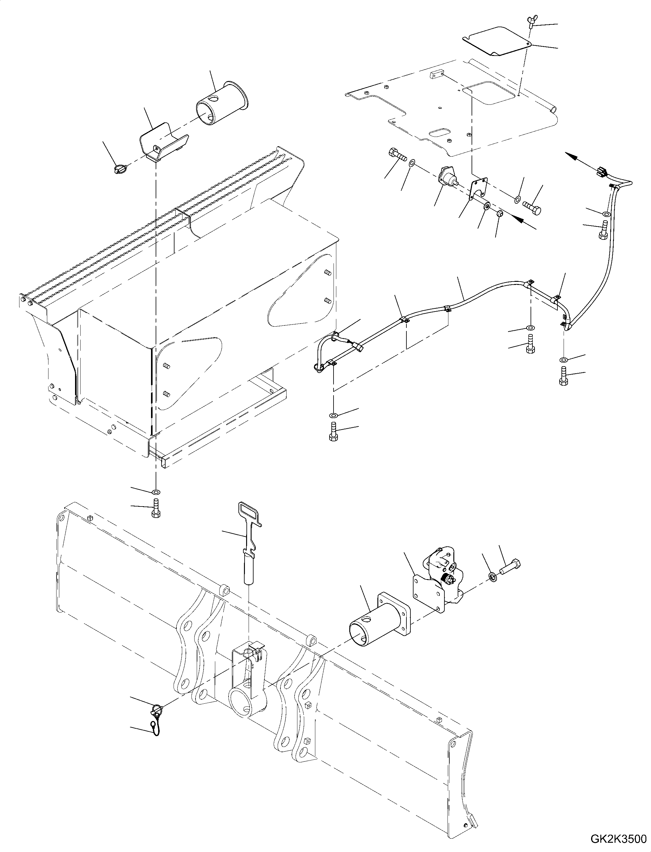 Hitch, Automatic (20J-910-6460) KOMATSU