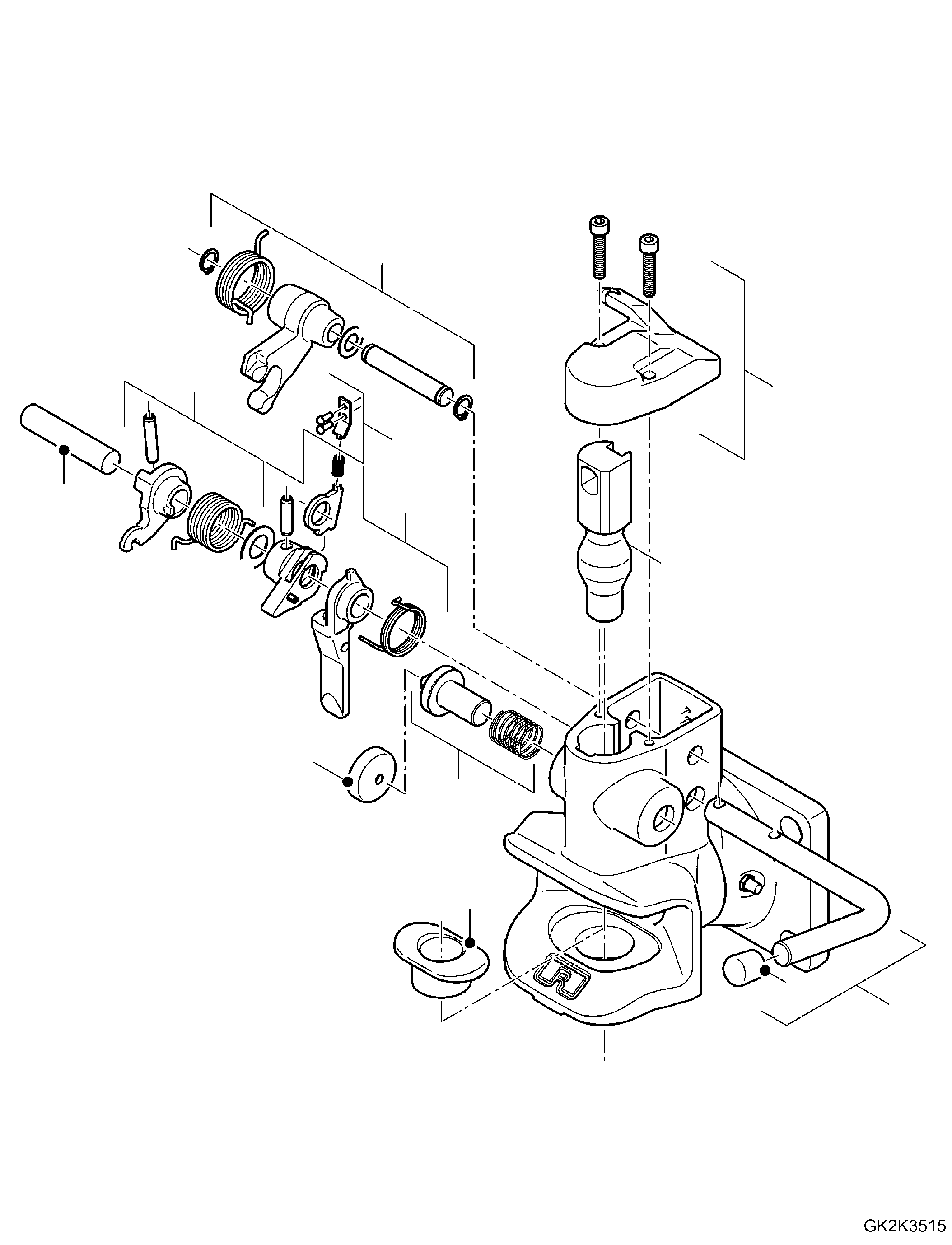 Hitch, Automatic 20J-910-6460 KOMATSU
