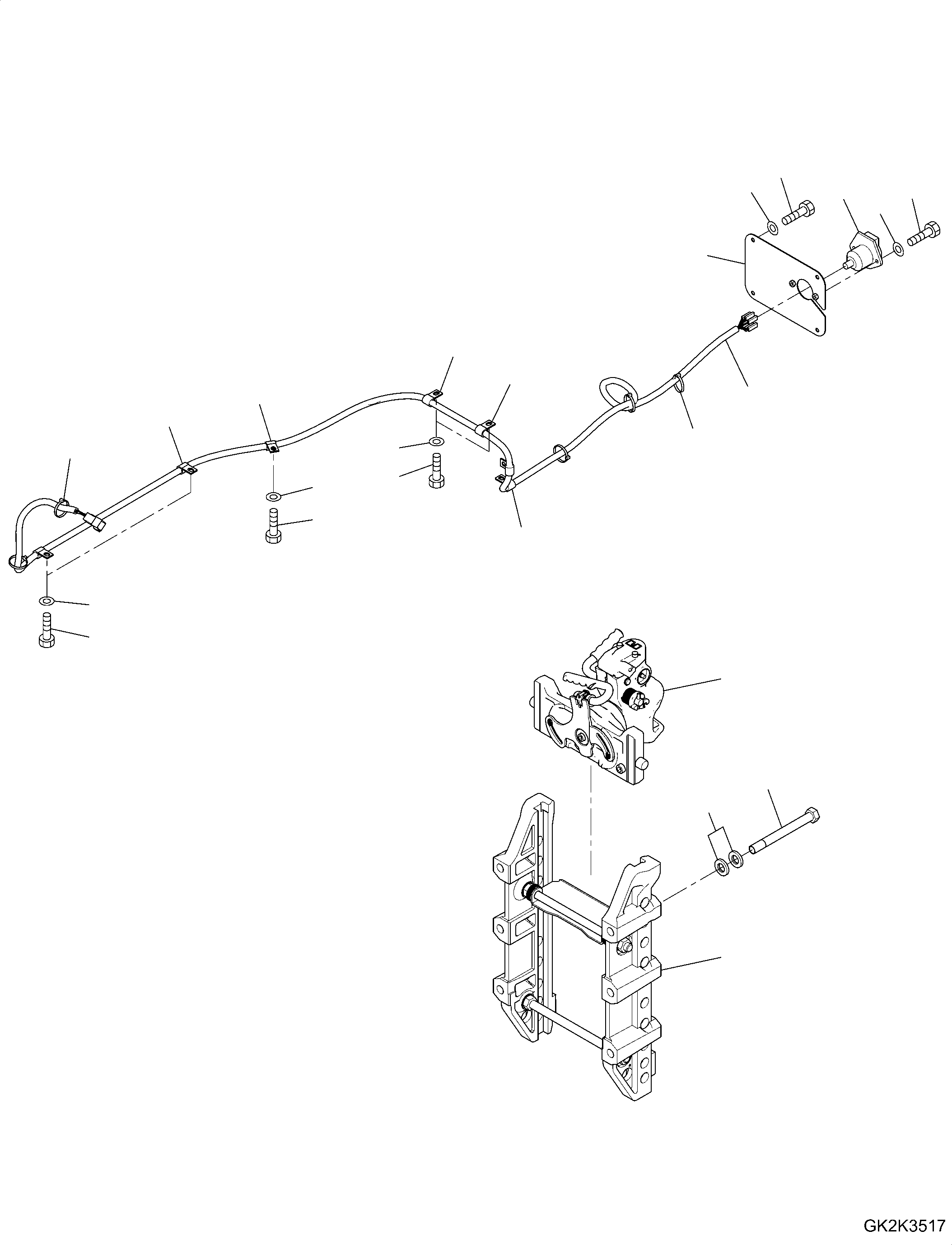 Hitch, Towing (20E-910-6420) KOMATSU