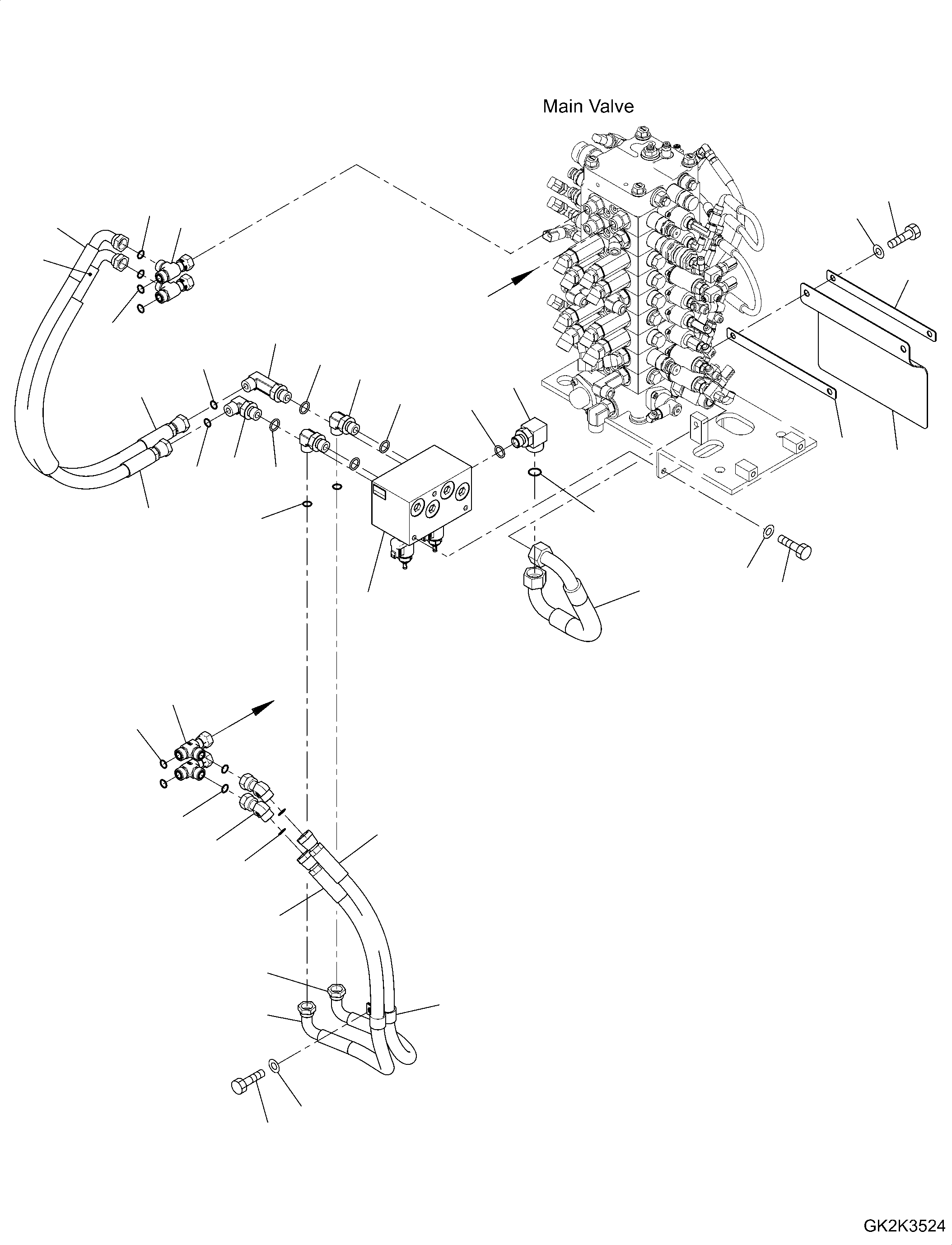 Шланг 02778-00510 KOMATSU