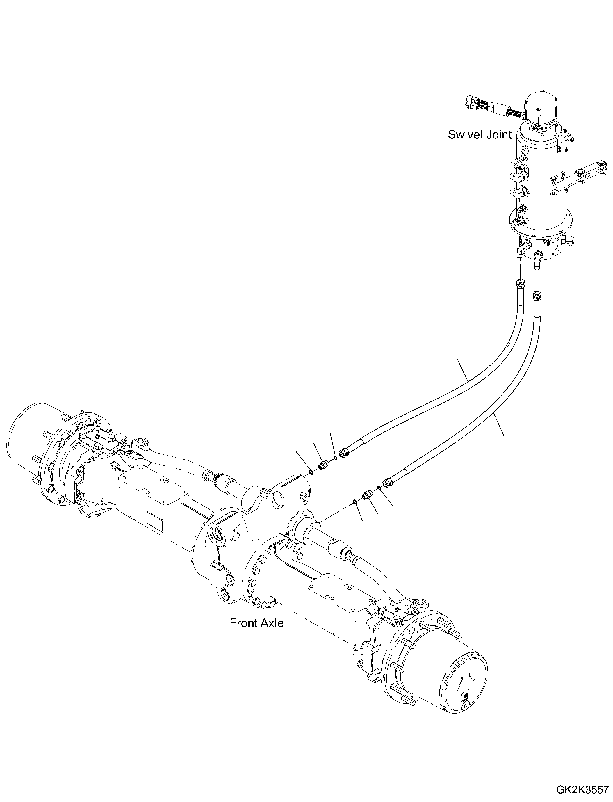 Шланг 20E-62-61940 KOMATSU