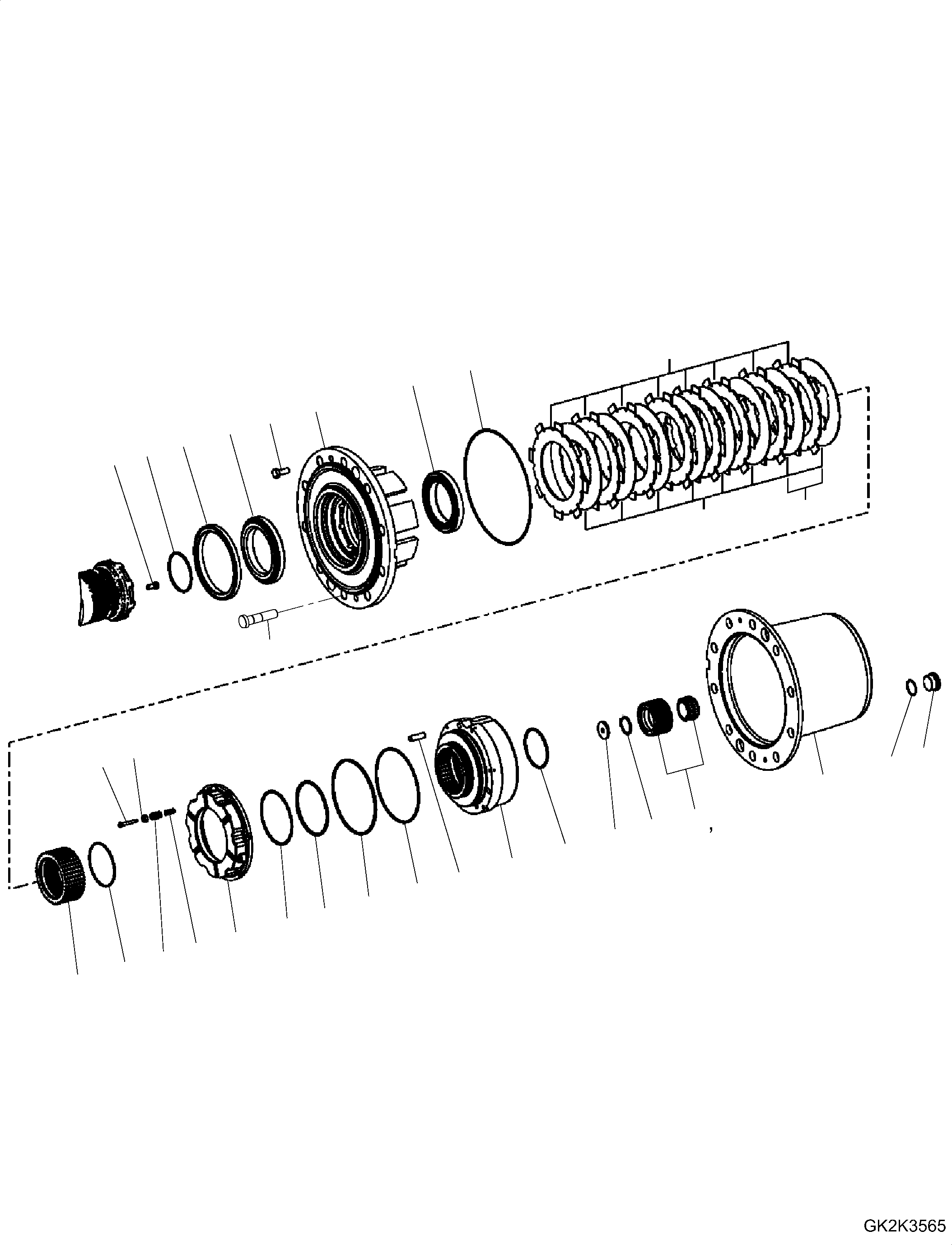 Пружина сжатия ZF0732042895 KOMATSU