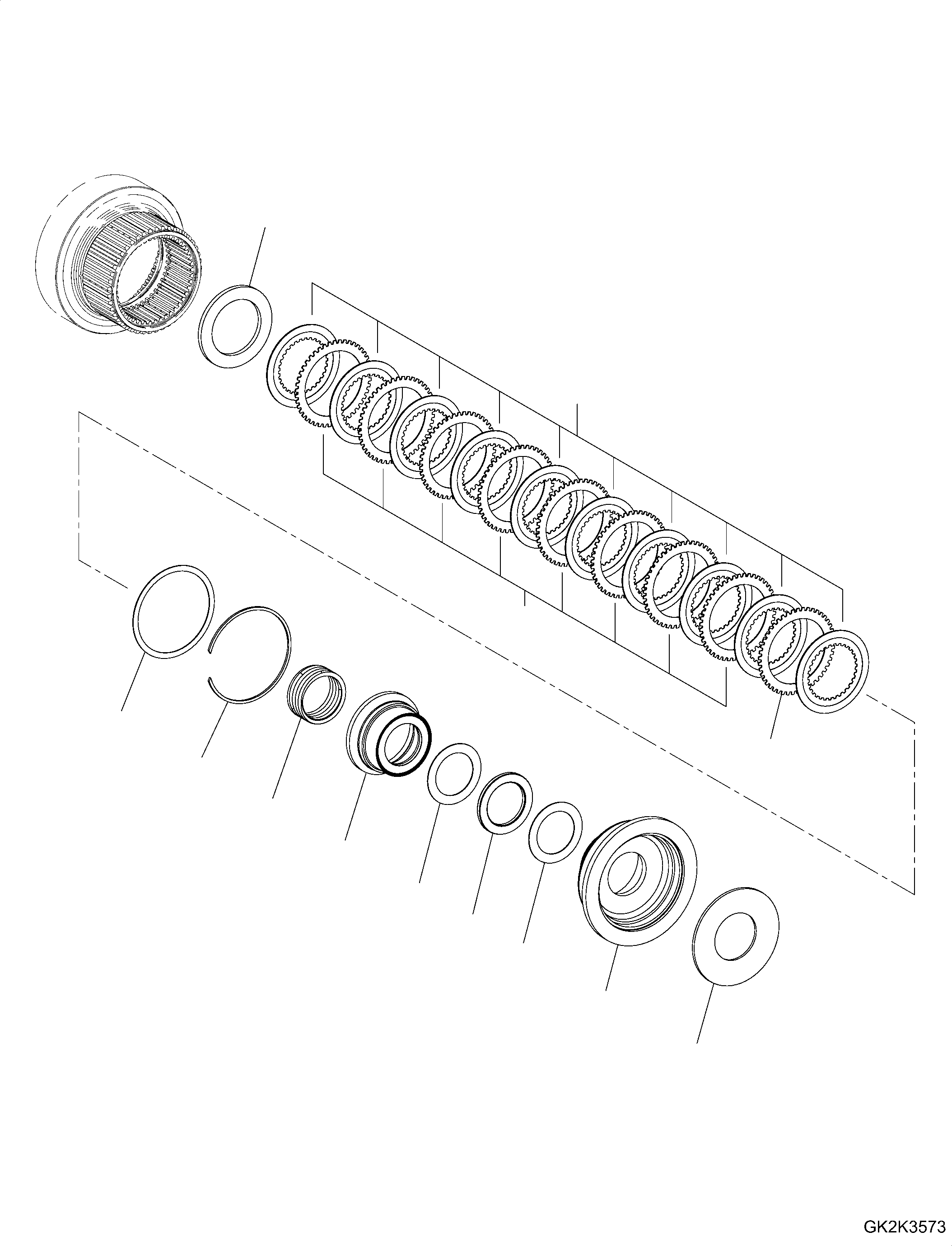 Шайба ZF0730009904 KOMATSU