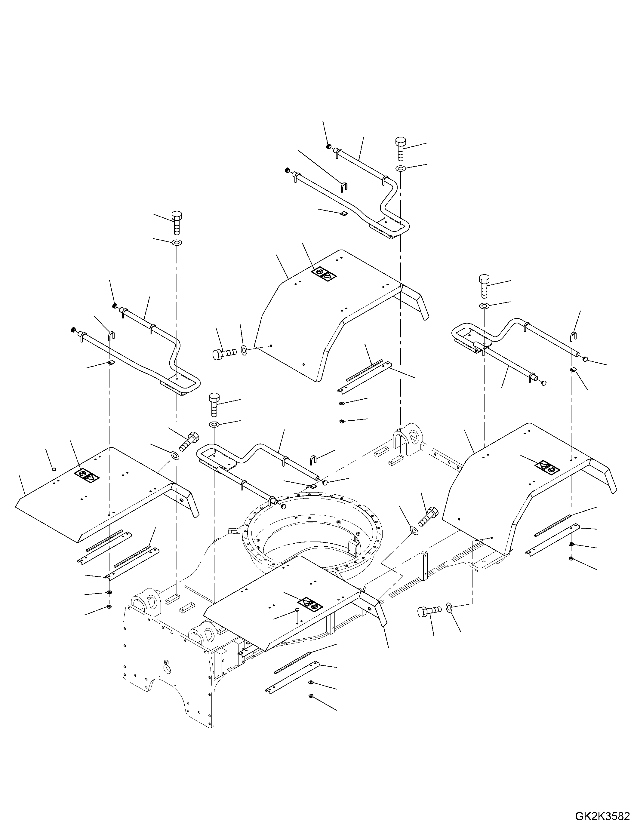 Bracket, Front 20E-47-52131 KOMATSU