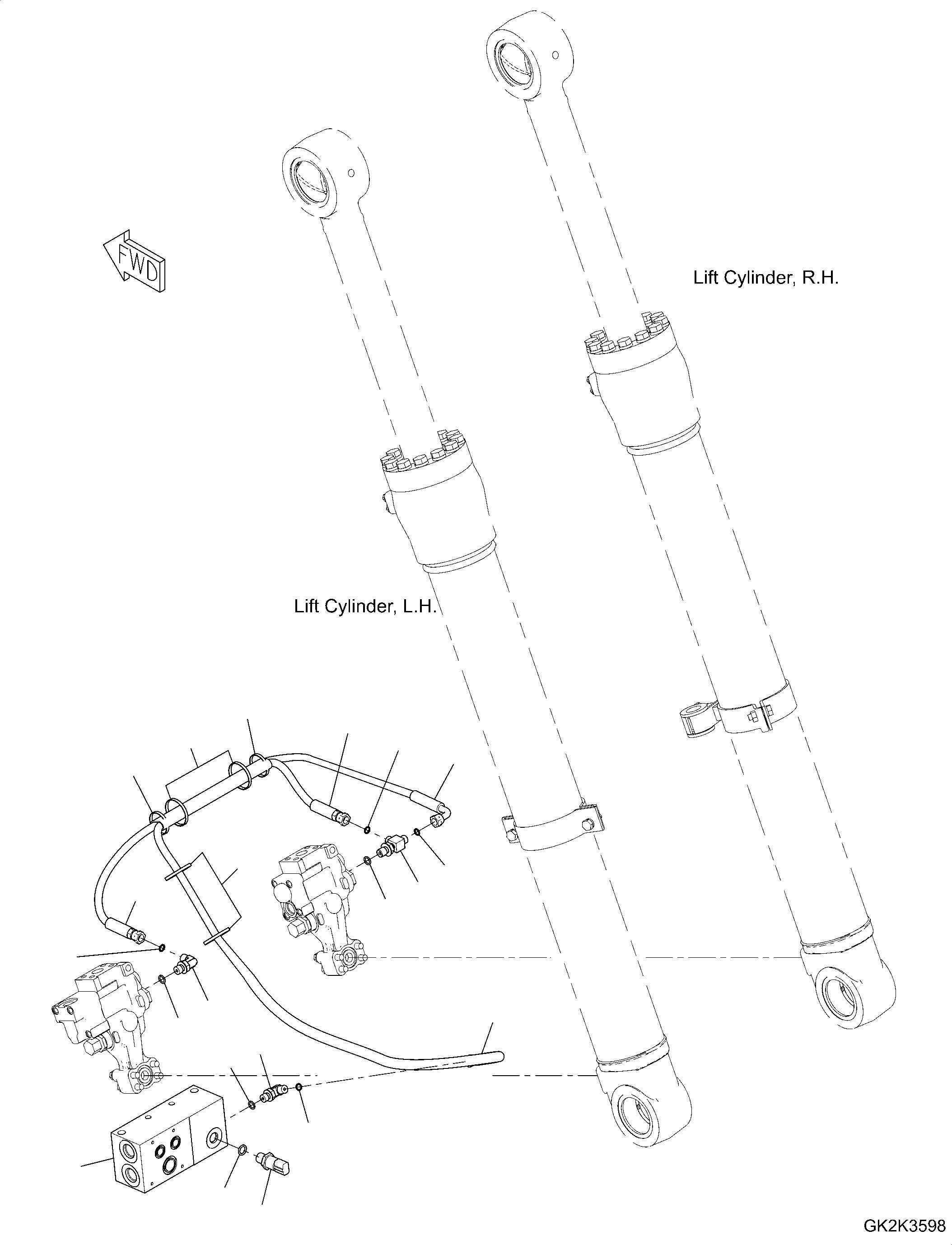 Шланг в сборе 20E-62-62620 KOMATSU