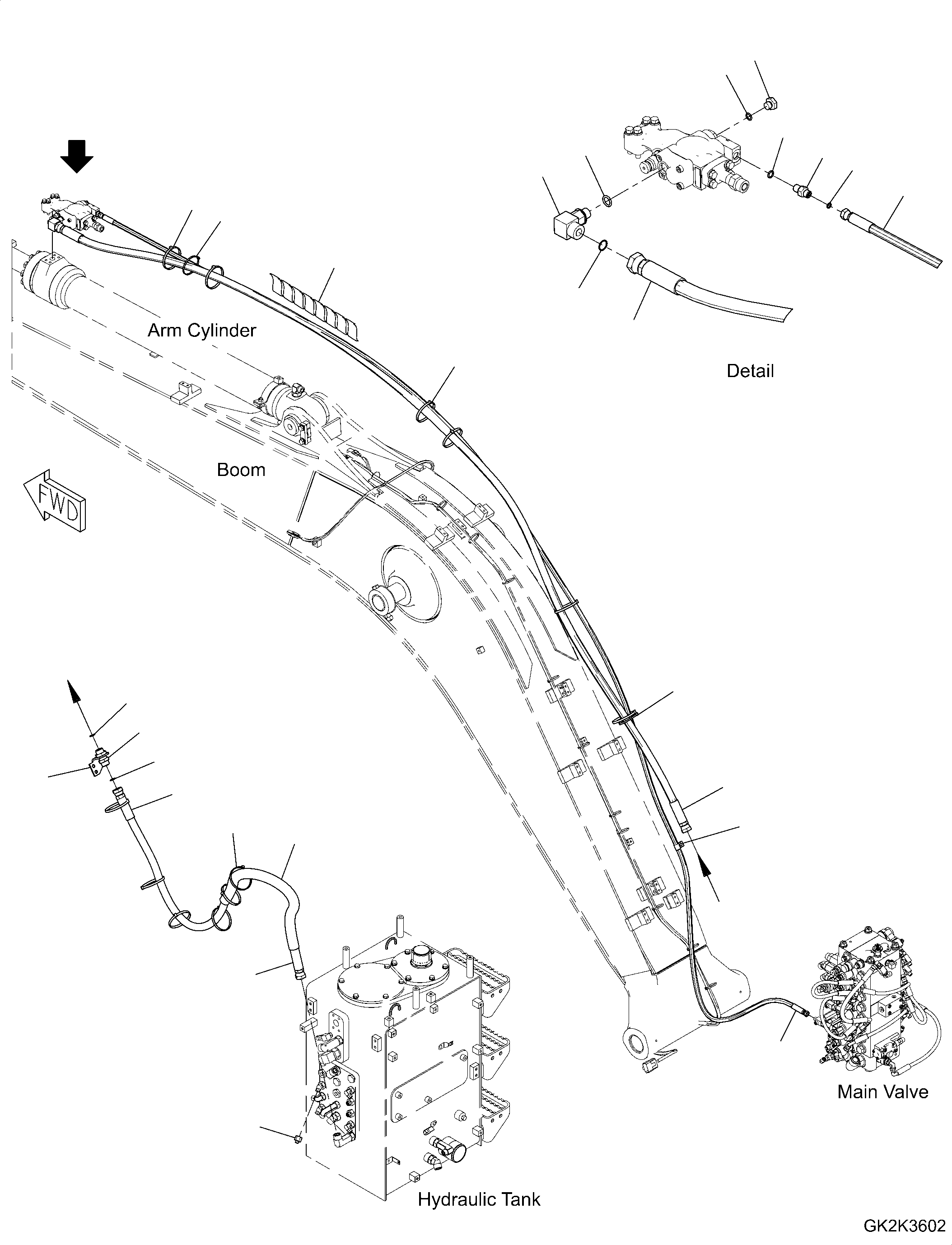 Спиральная трубка 08210-01833 KOMATSU