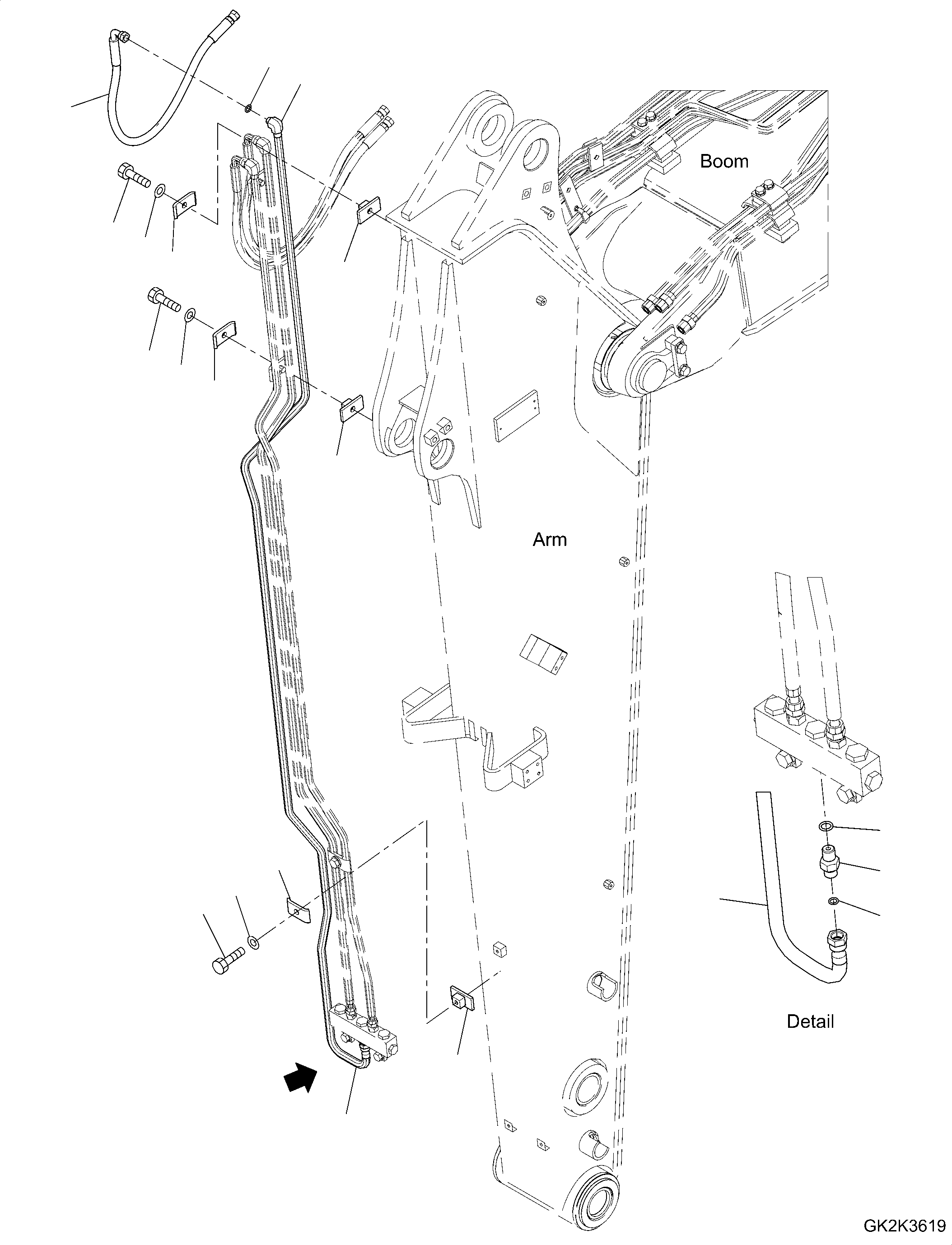 Шланг 02778-20207 KOMATSU
