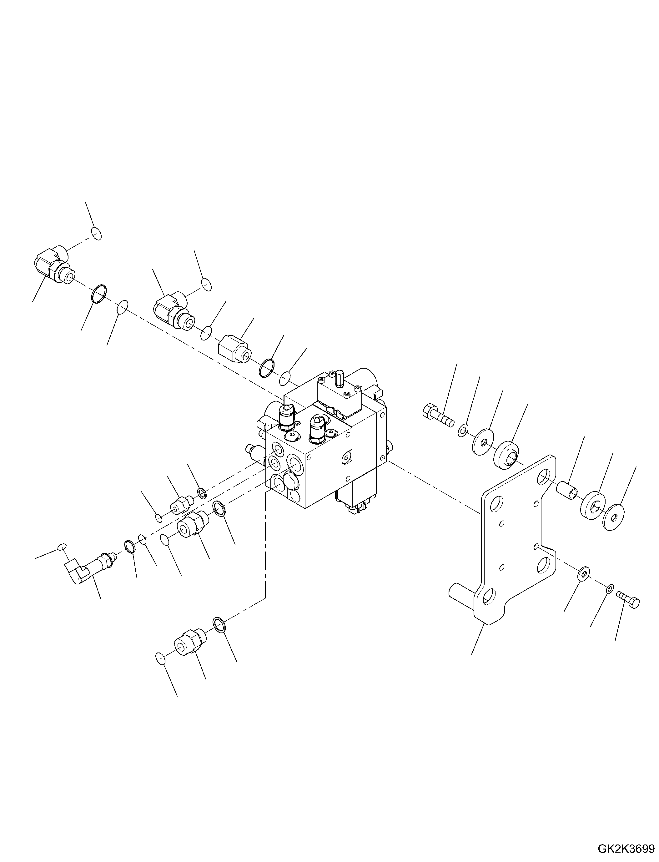 Переходник 419-62-61350 KOMATSU