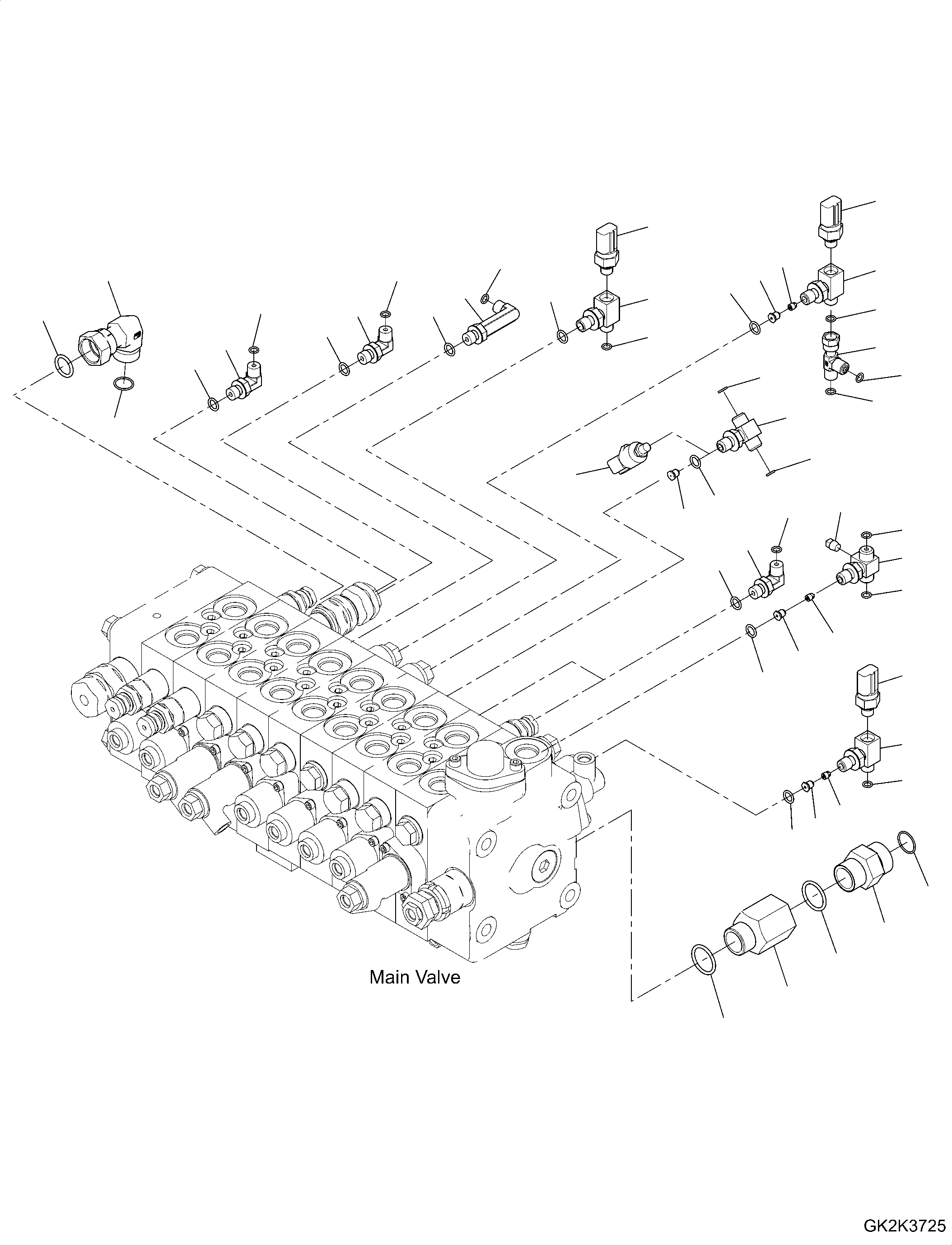 Пробка 20G-60-51140 KOMATSU