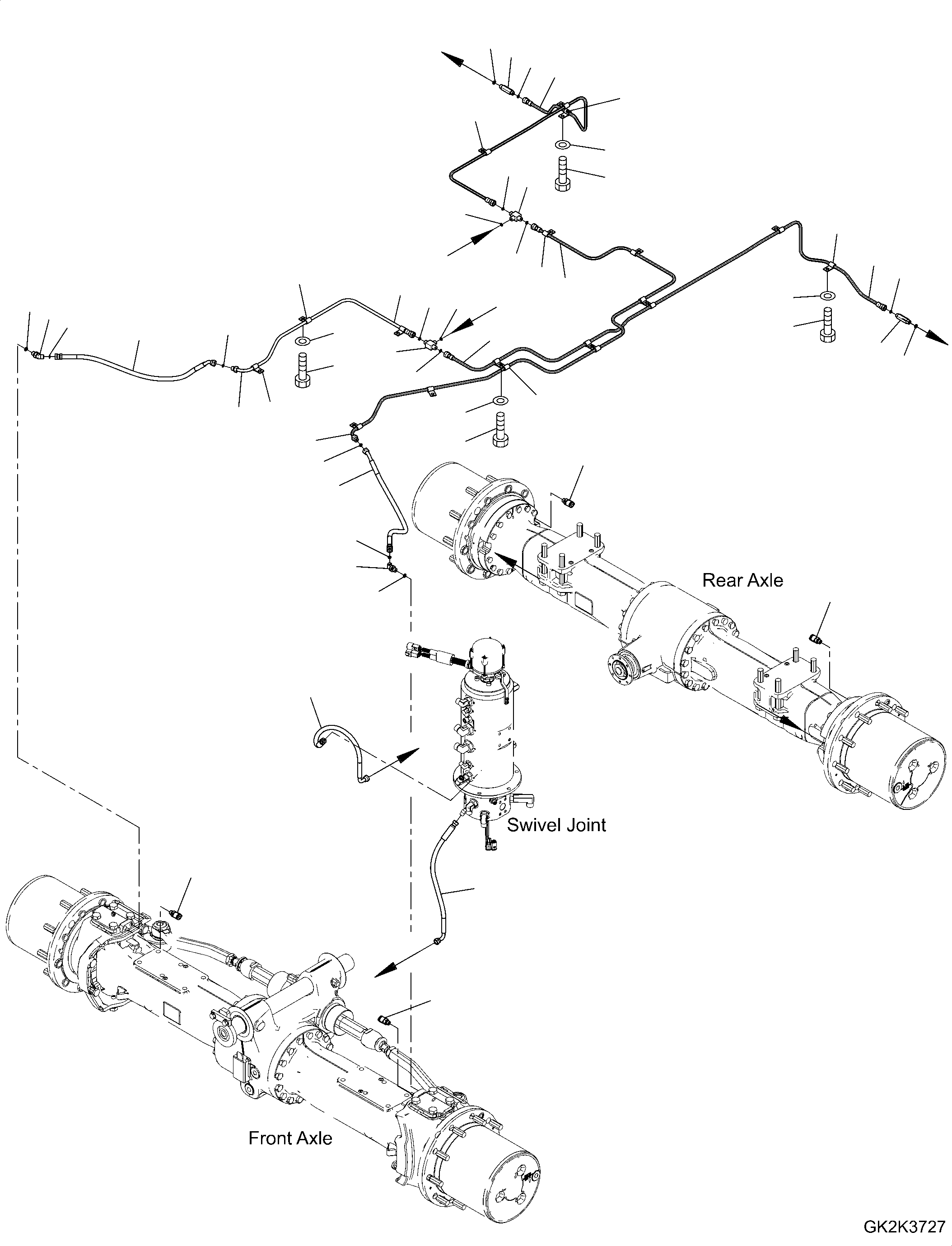 Шланг 02765-202A6 KOMATSU