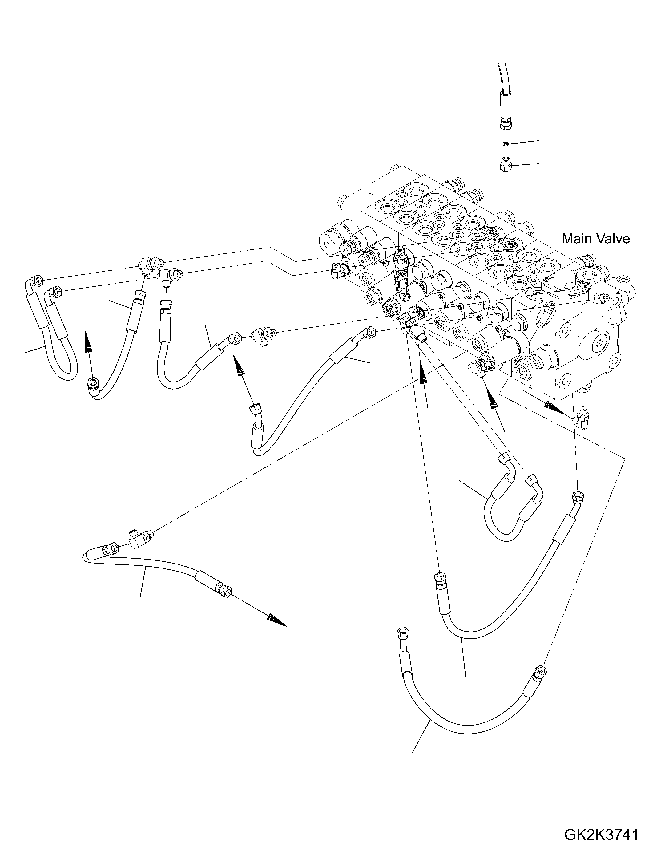 Шланг 02776-002A5 KOMATSU