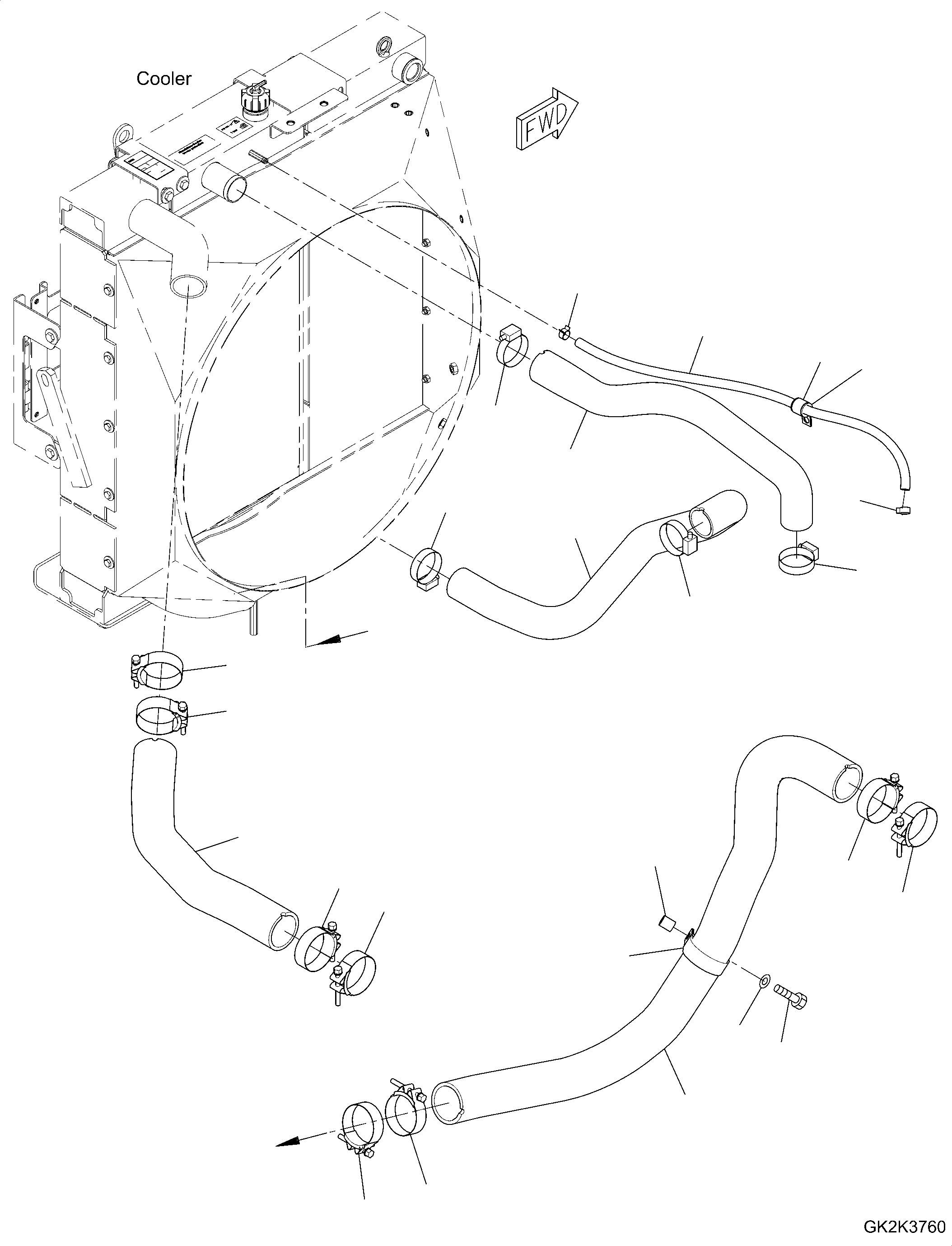 Шланг 20G-03-61111 KOMATSU