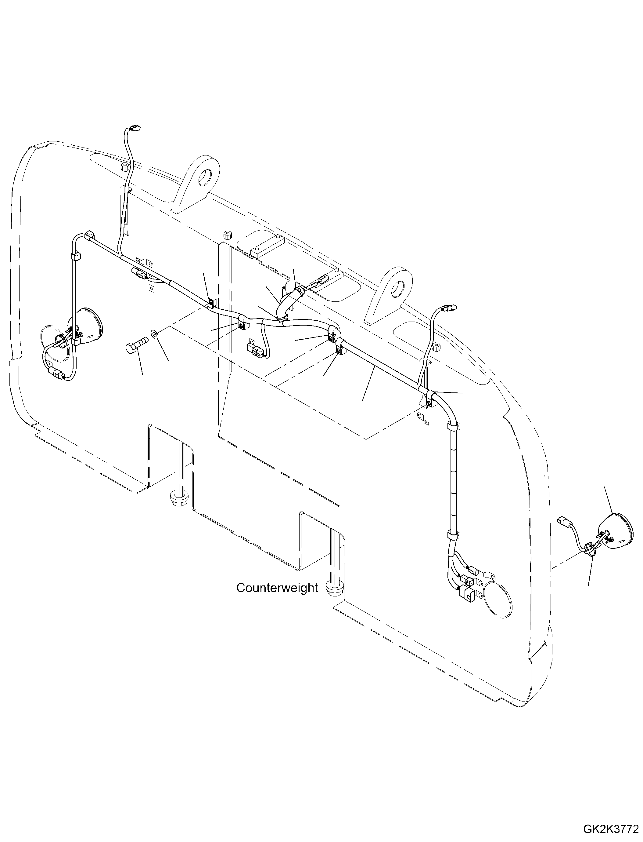 Жгут проводов 20G-06-61121 KOMATSU
