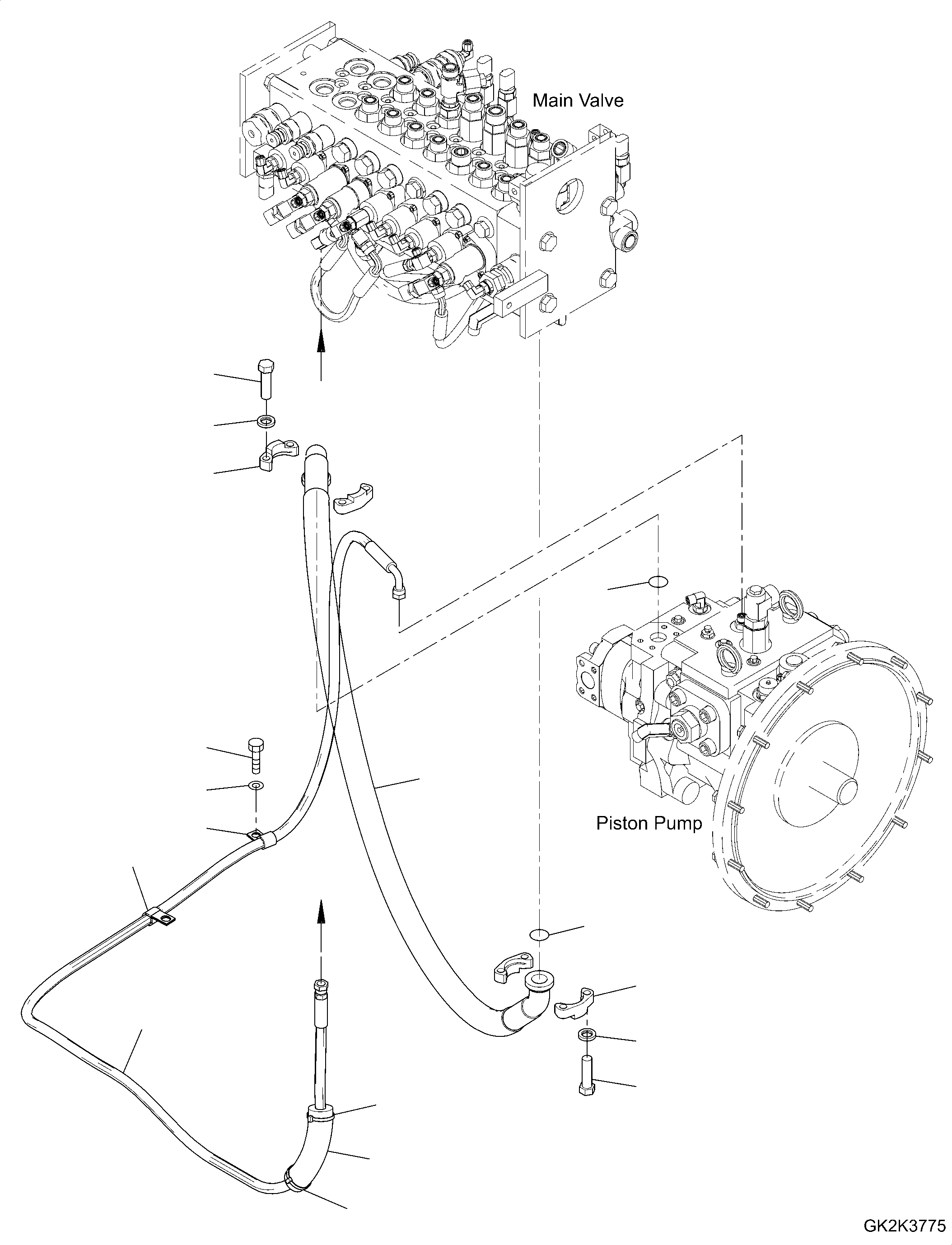 Шланг 02778-00224 KOMATSU