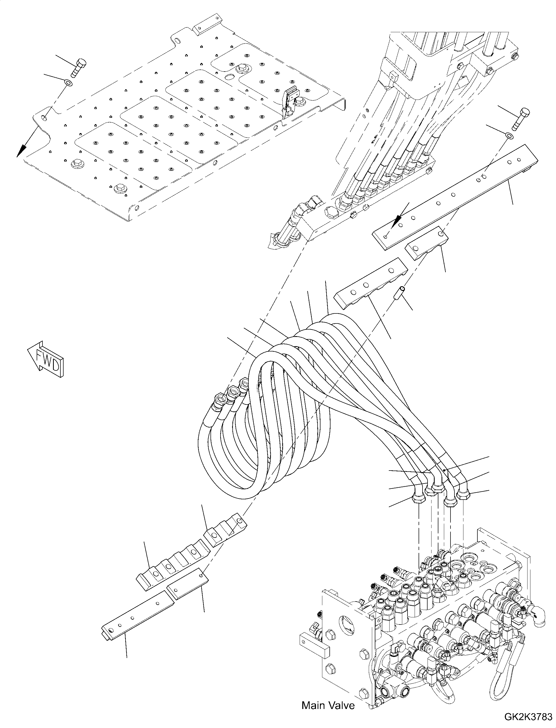 Шланг 20G-62-51132 KOMATSU