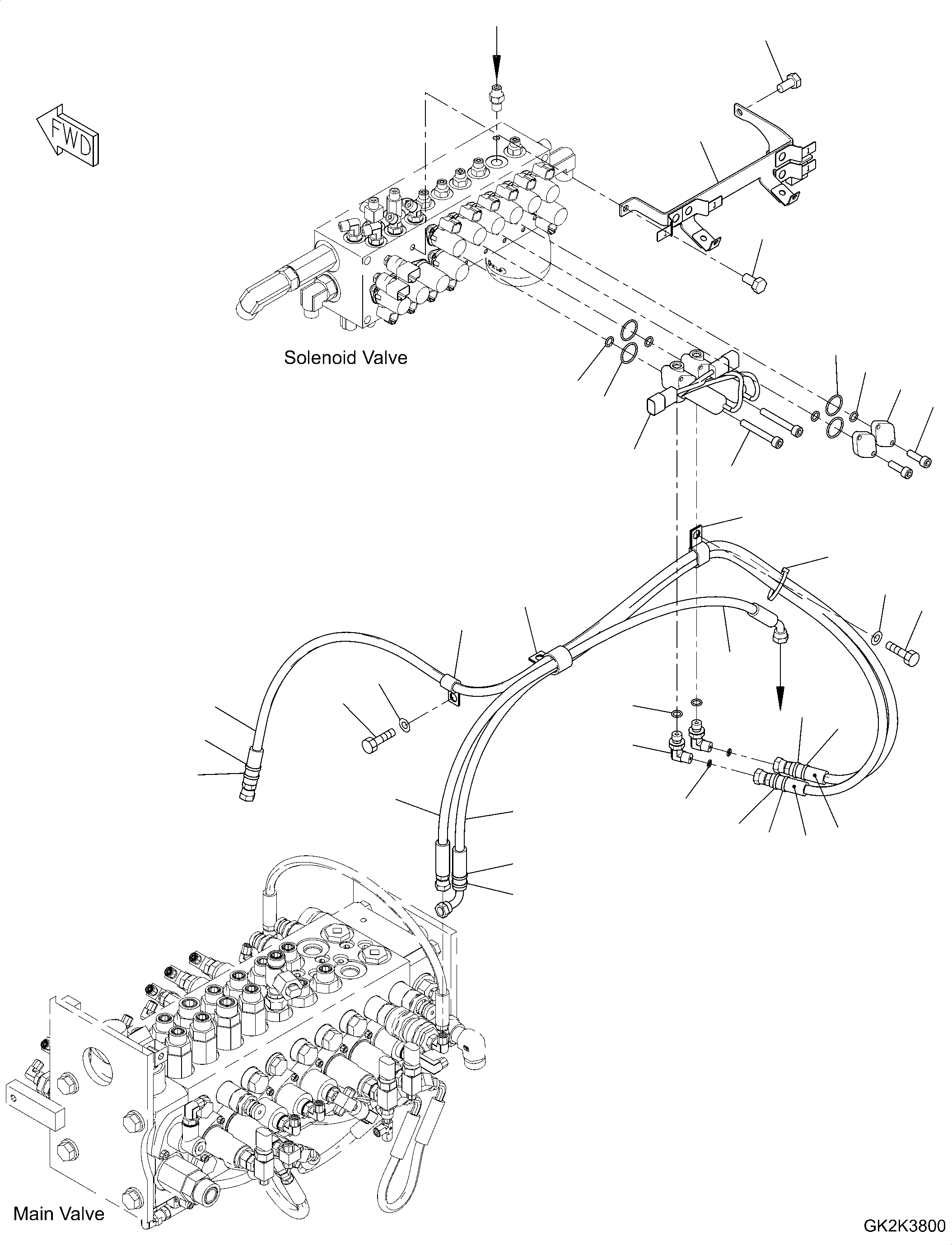 Шланг 20G-62-61520 KOMATSU