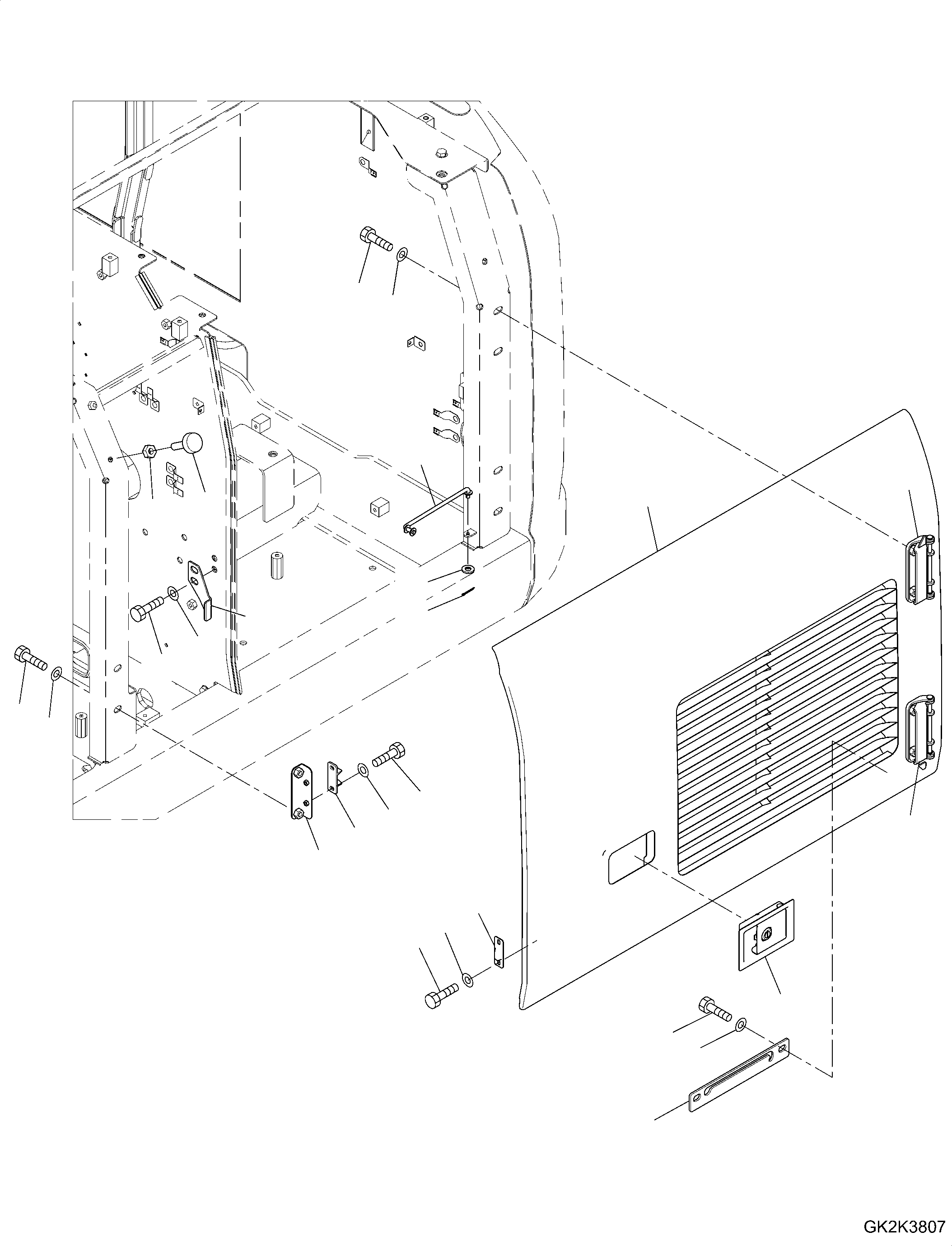 Пластина 20G-54-61350 KOMATSU