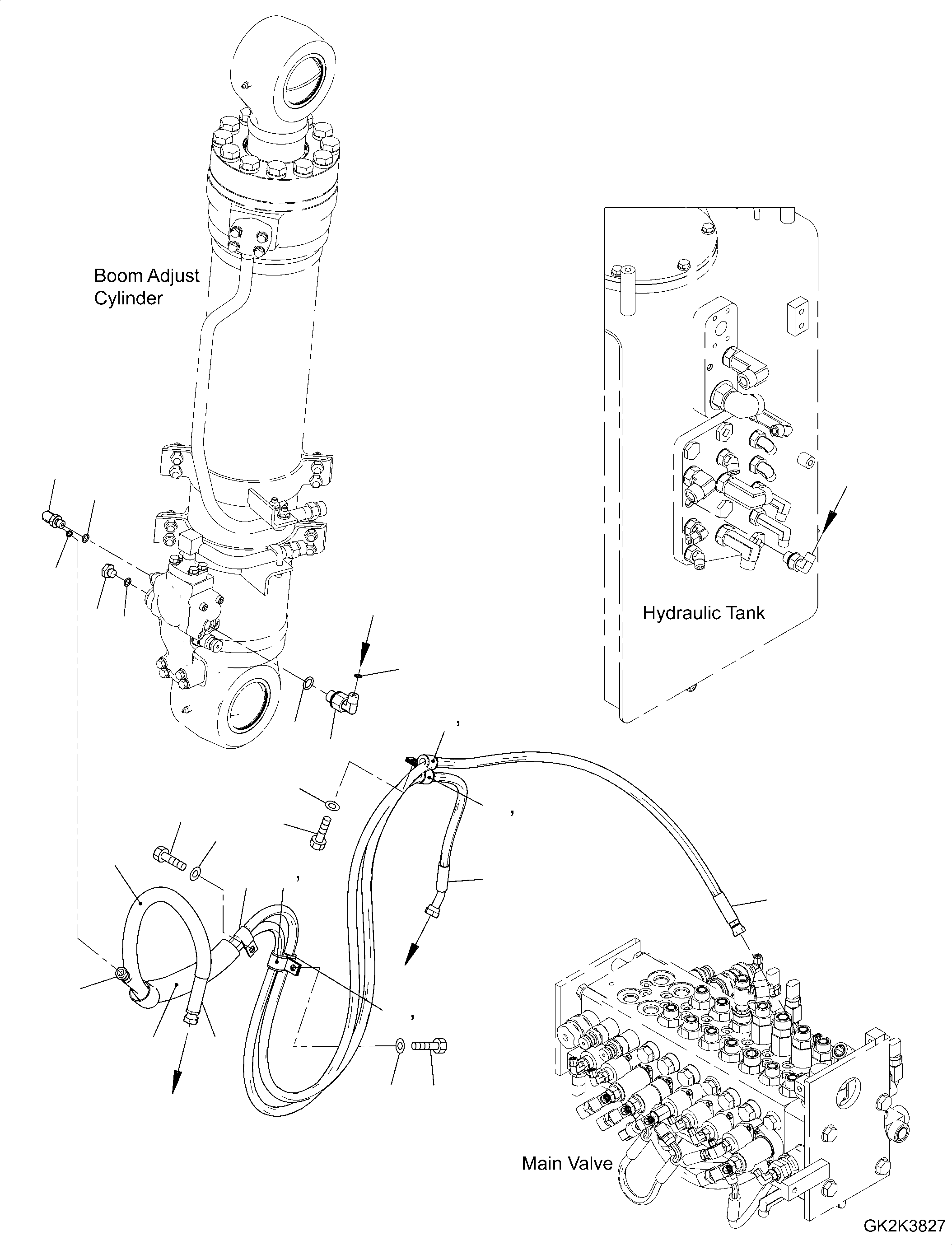 Шланг 02776-00329 KOMATSU