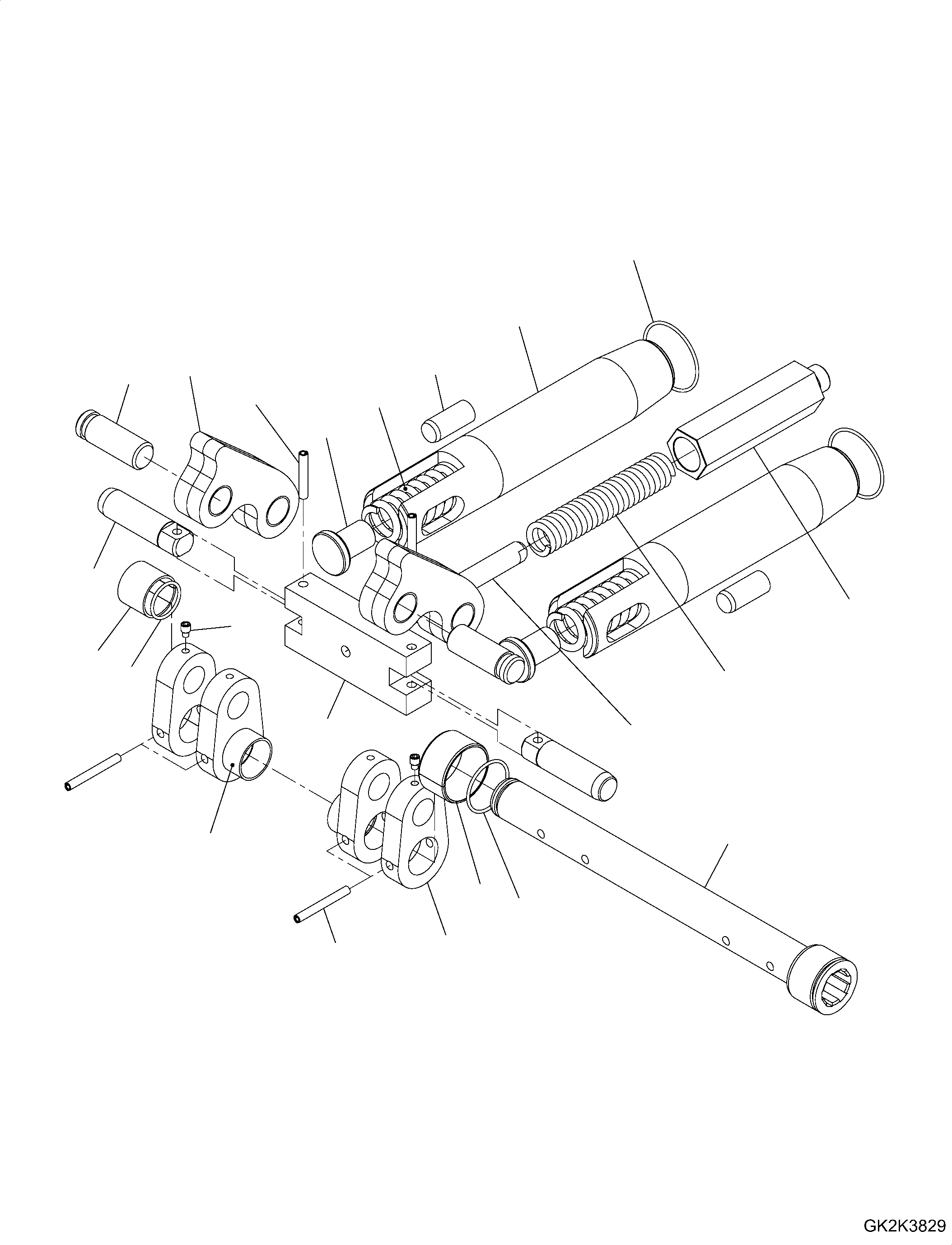 Guide Bolt LA100616 KOMATSU