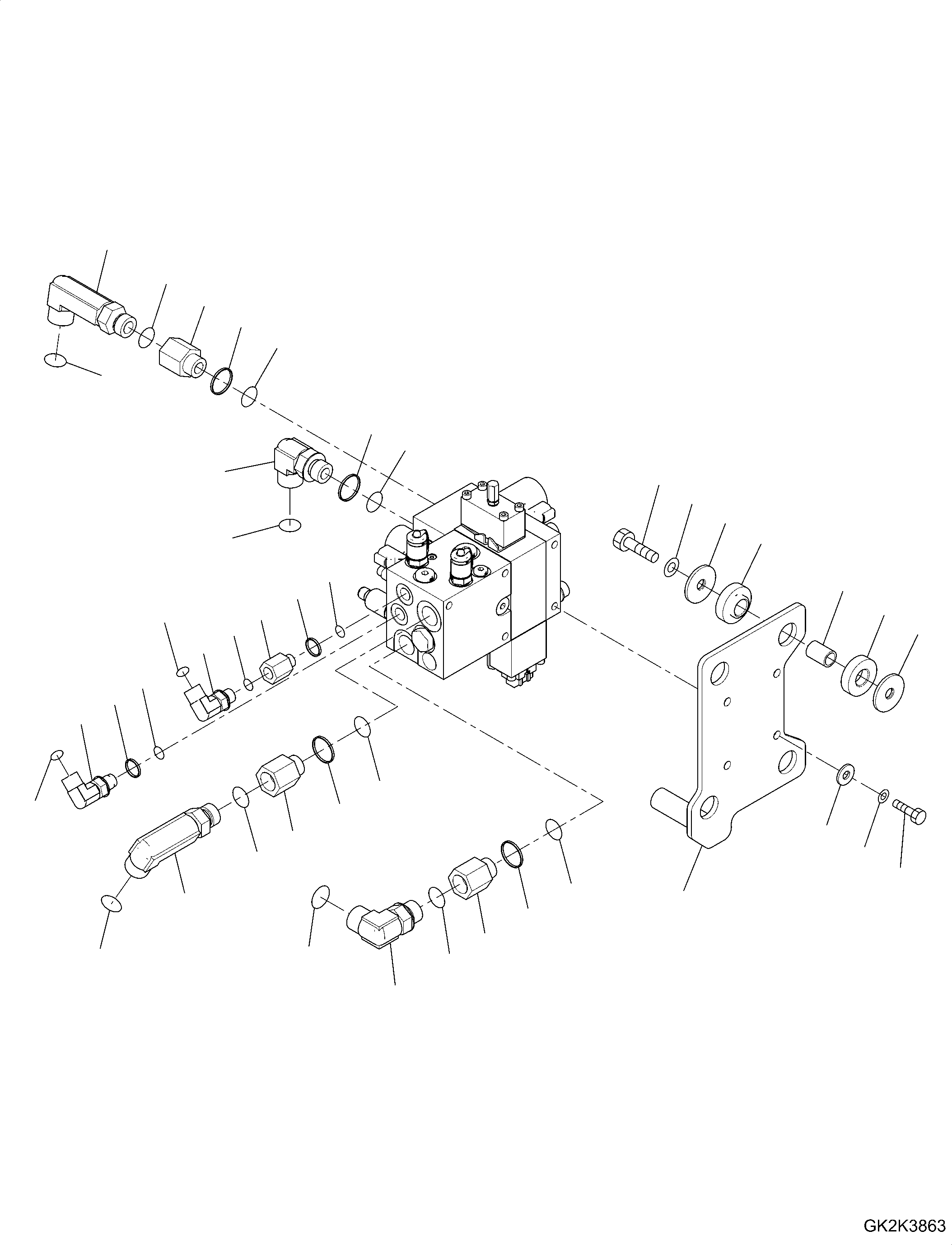 Переходник 419-62-61380 KOMATSU