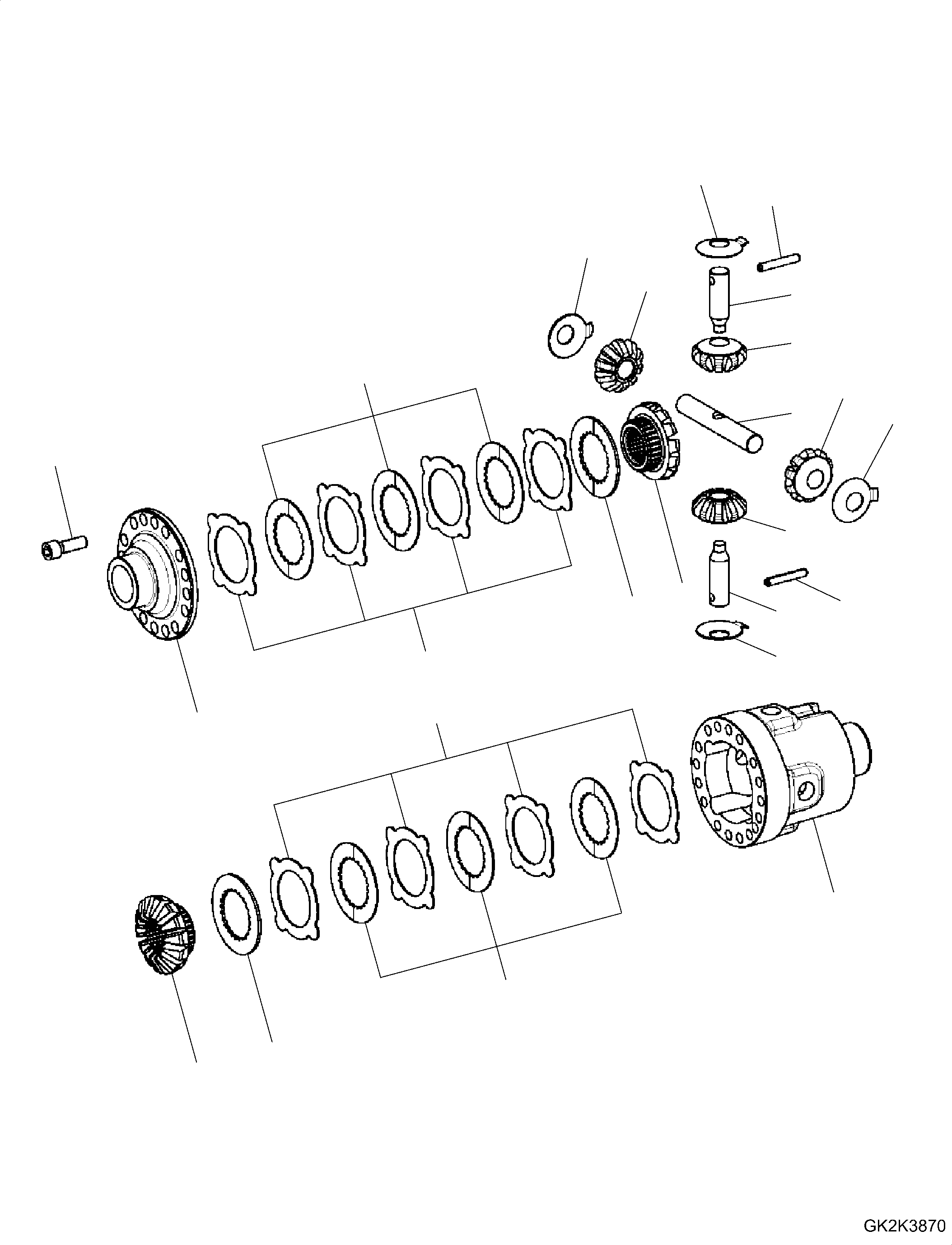 Axle Bevel Gear ZF4131303221 KOMATSU