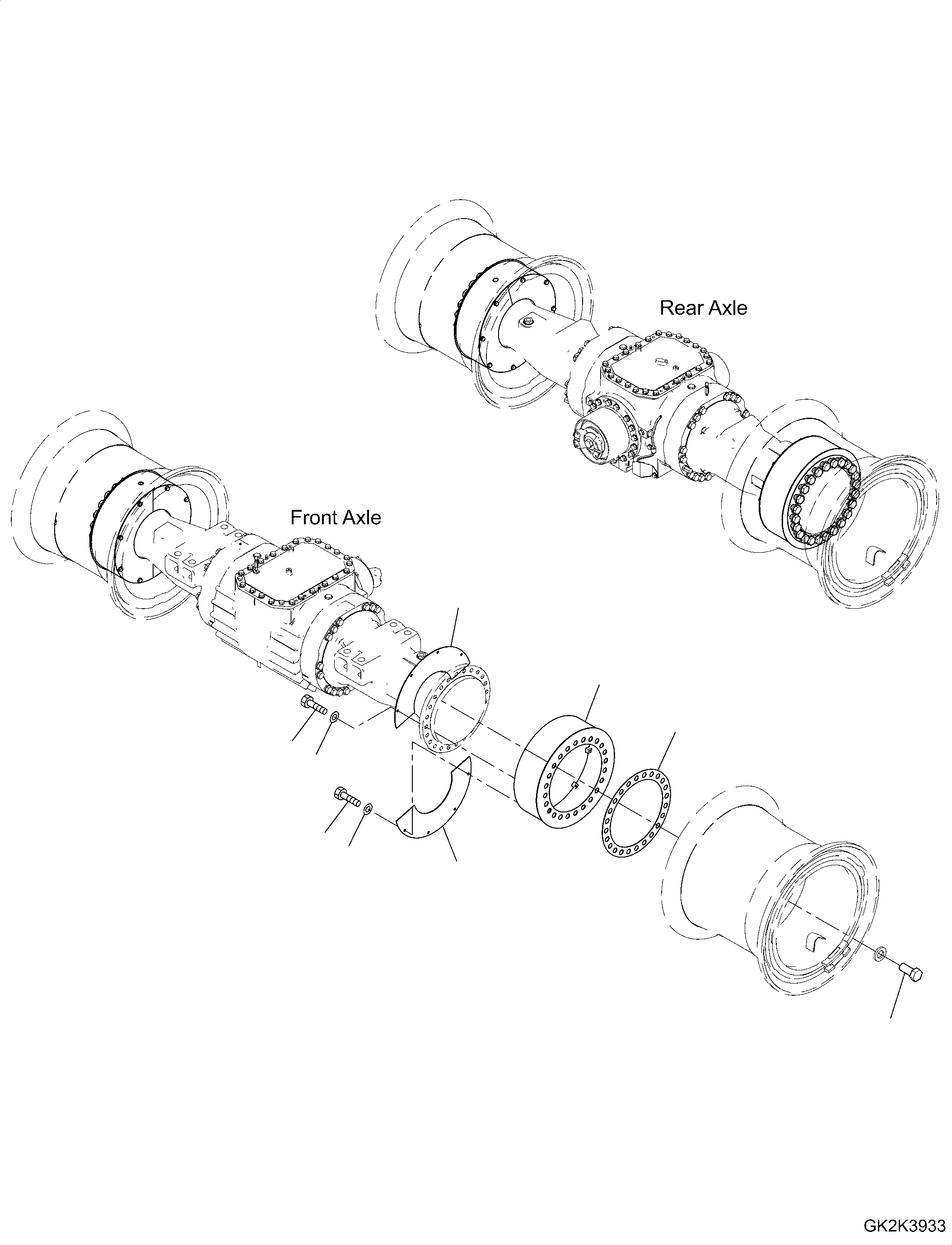 Spacer, Wheel Rim 421-50-H2050 KOMATSU